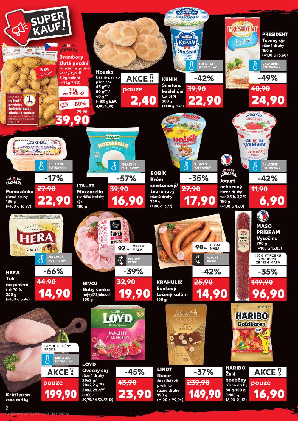 Kaufland 28.1. - 3.2. - Kaufland - Trutnov