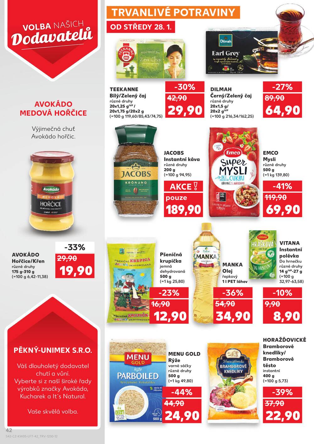 Kaufland 28.1. - 3.2. - Kaufland - Písek