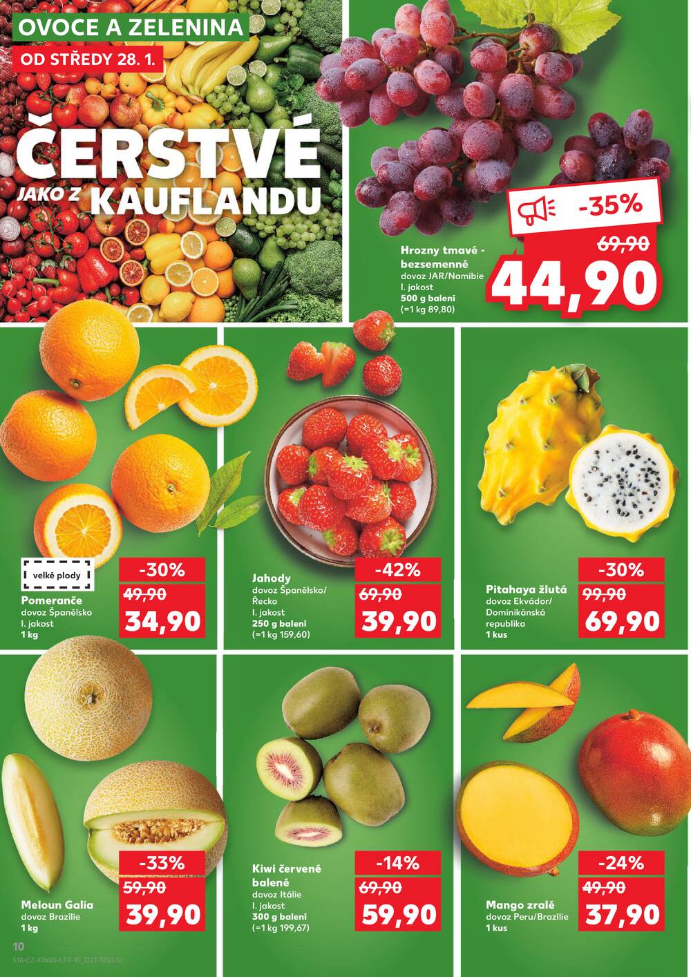 Kaufland 28.1. - 3.2. - Kaufland - Chomutov - centrum