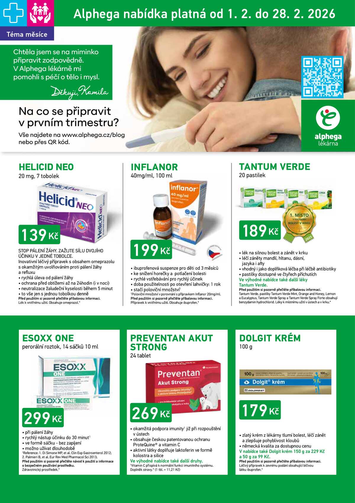 Alphega Lékárna od 1.2. do 28.2.2026 strana 1