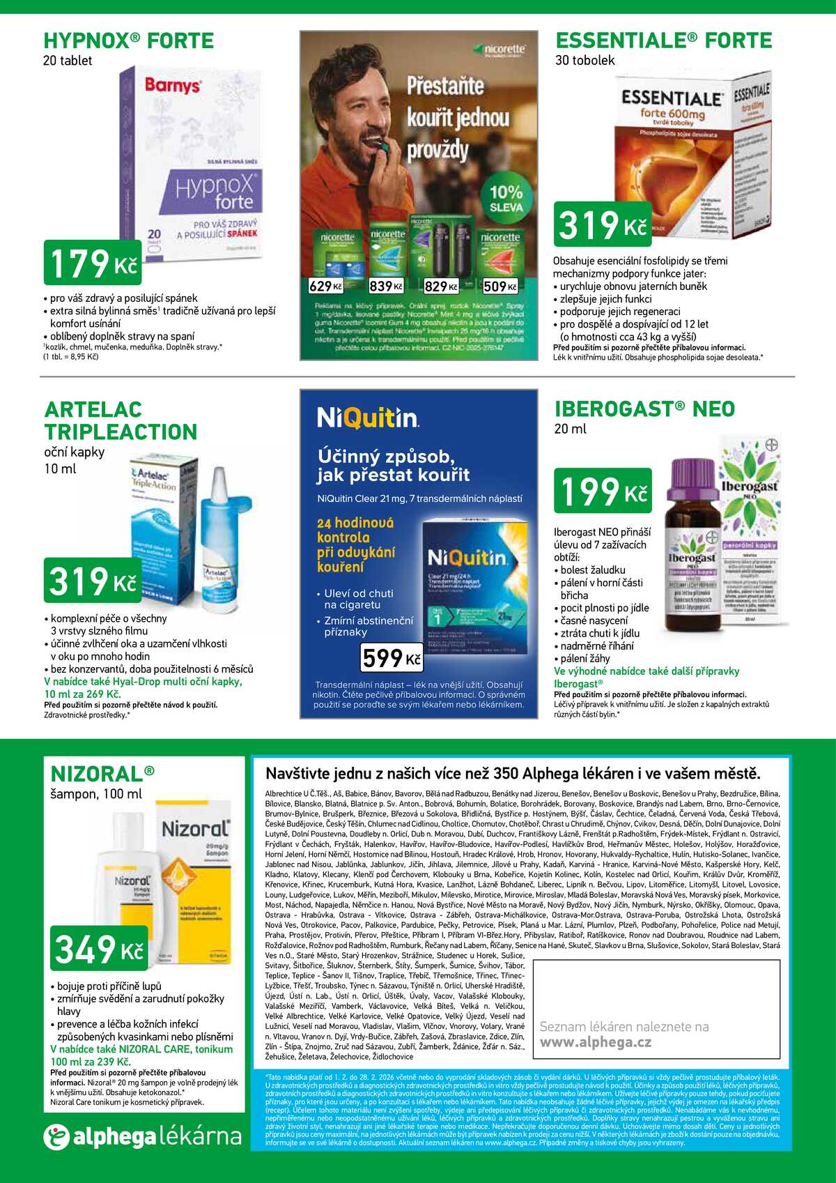 Alphega Lékárna od 1.2. do 28.2.2026 strana 6