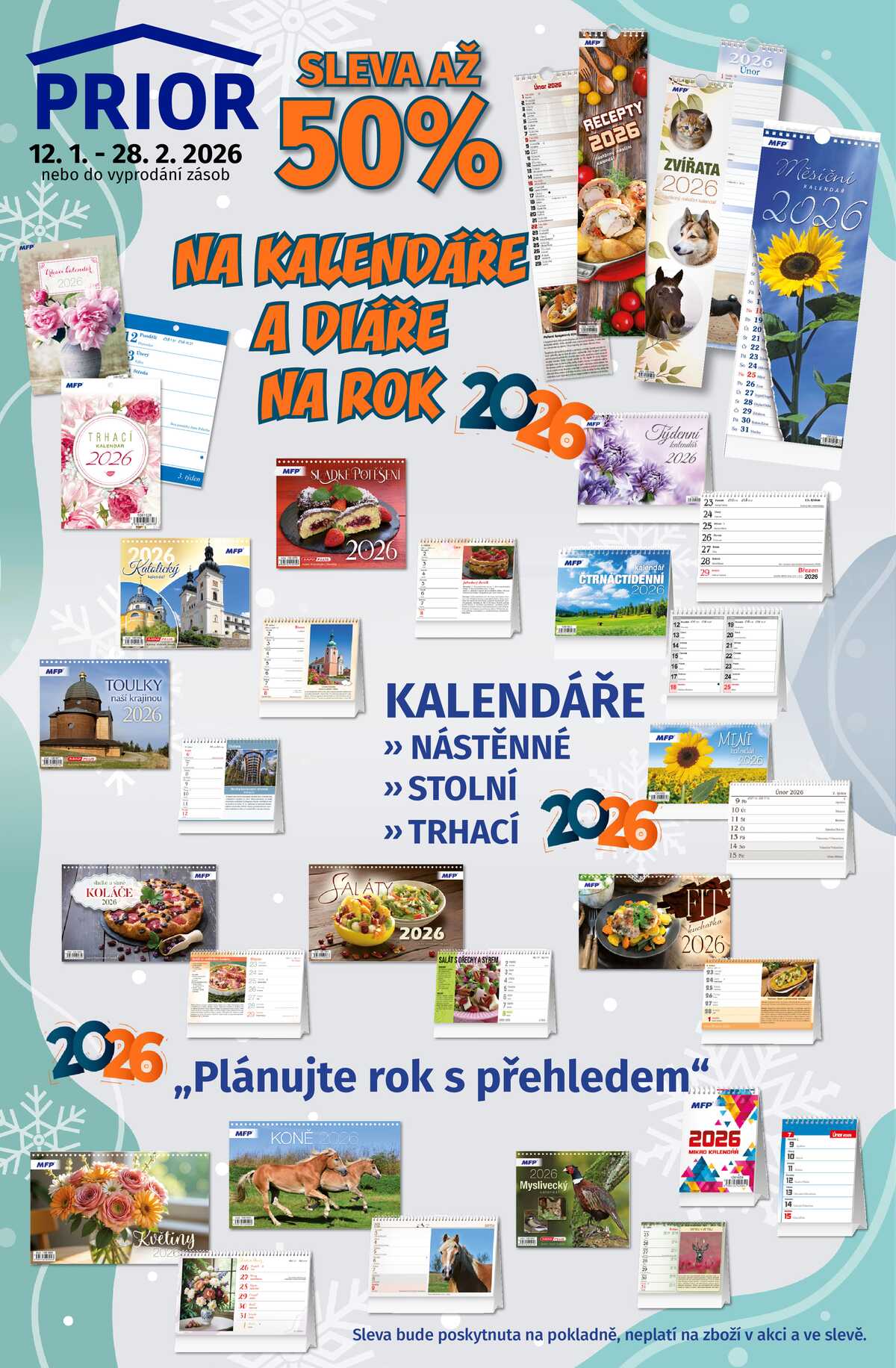 Prior Kalendáře a diáře do 28.2. strana 1