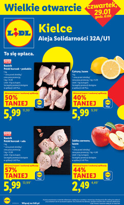 Leták Lidl Polsko 29.1.-7.2.2026 - Lidl v Kielcích