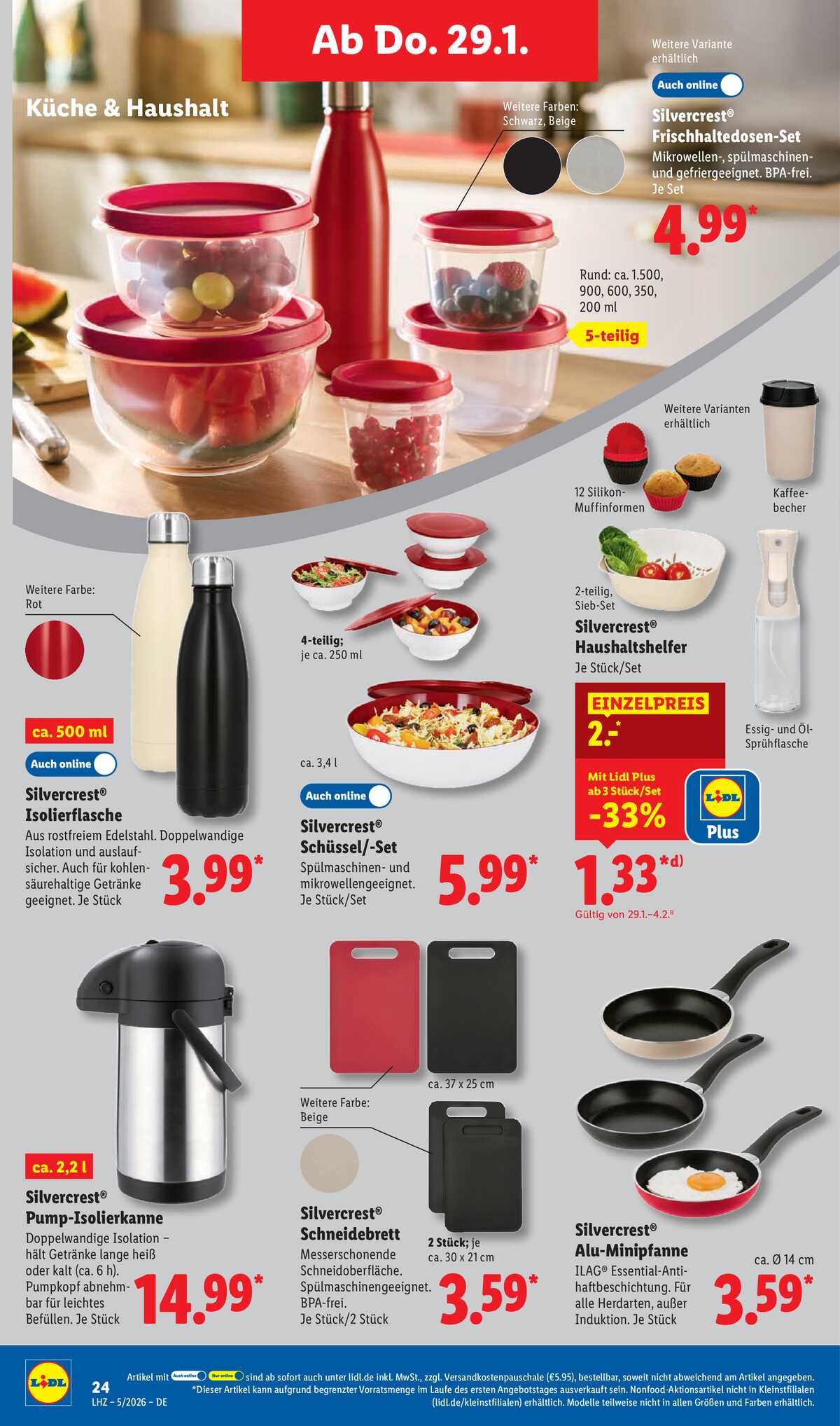 Leták Lidl Německo 26.1.-31.1.2026 strana 46