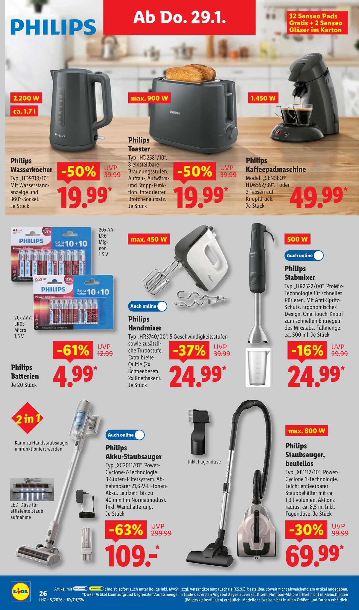 Leták Lidl Německo 26.1.-31.1.2026 strana 48