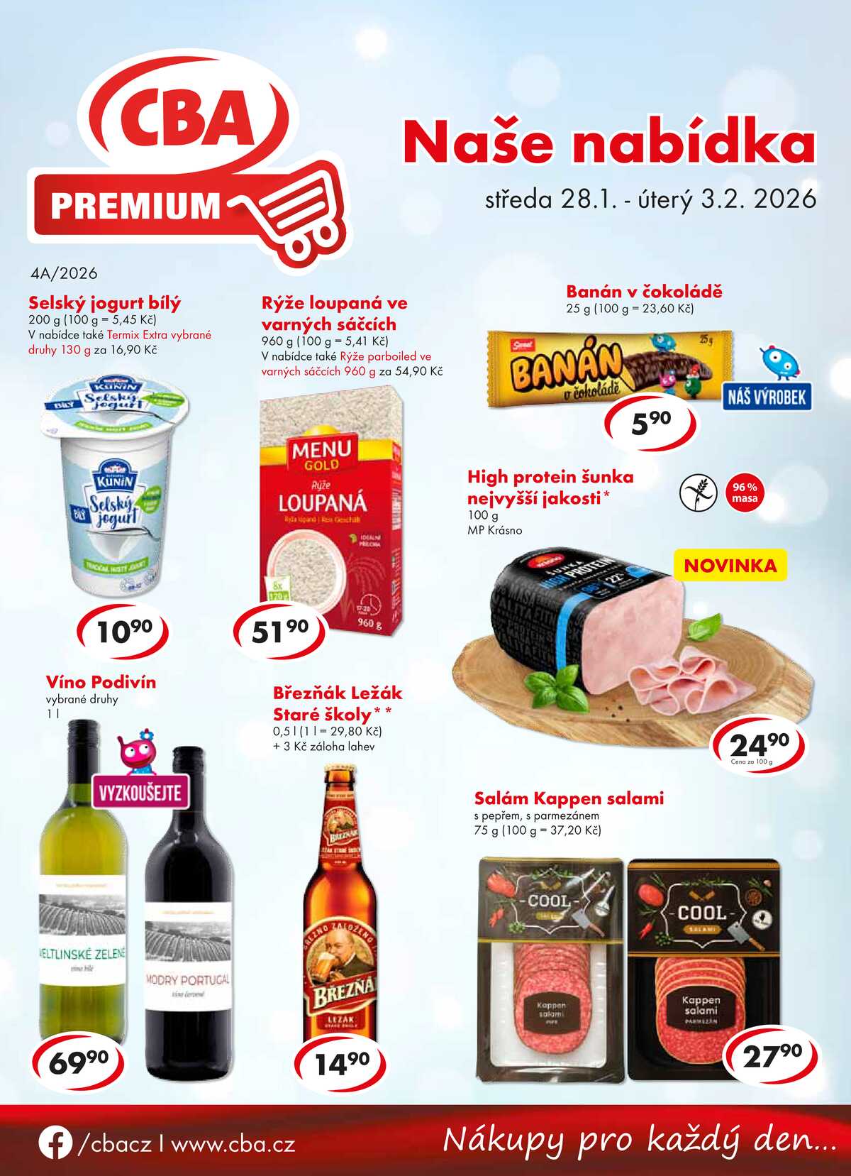 CBA Premium od 28.1. do 3.2.2026 strana 1