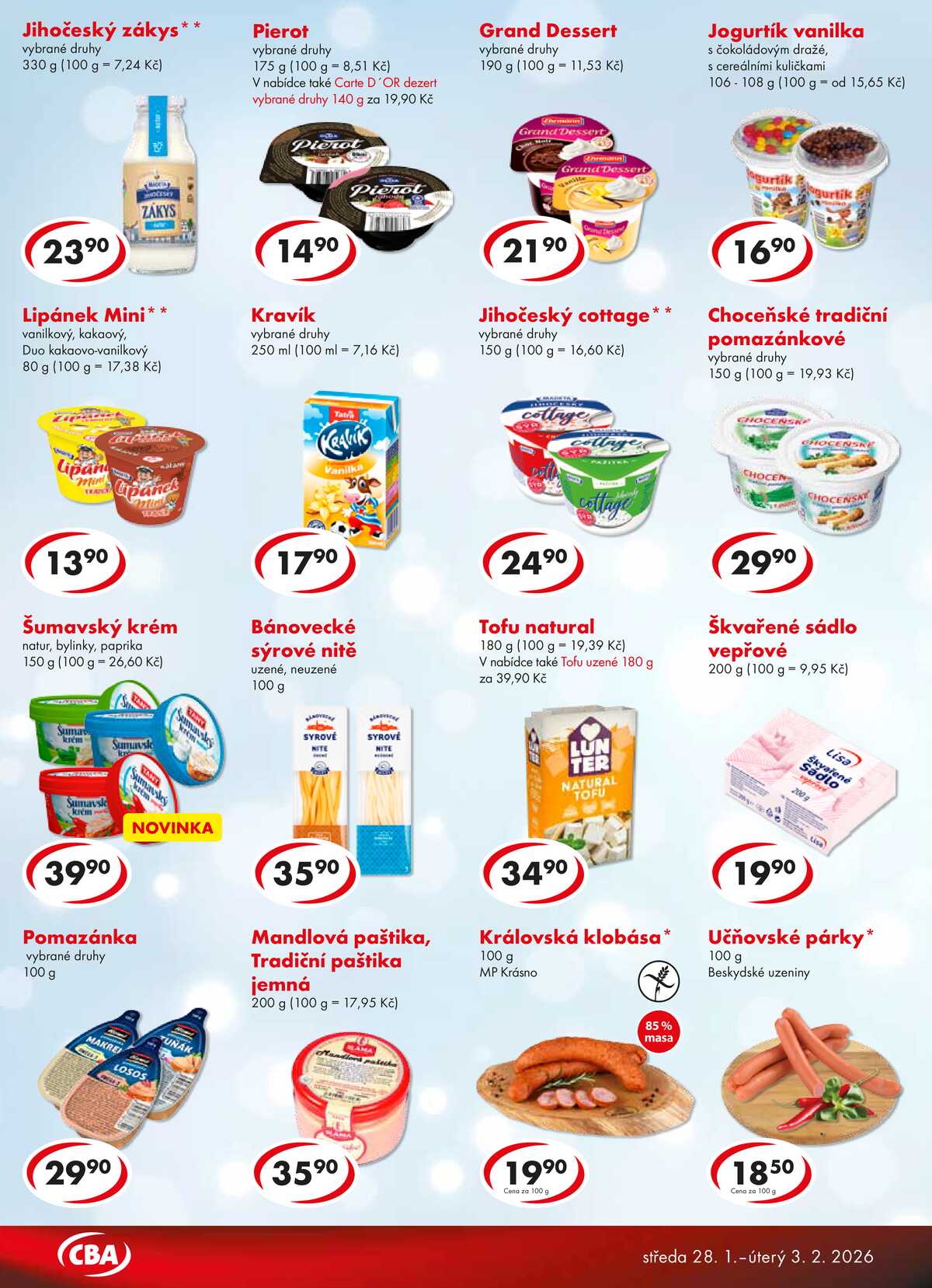 CBA Premium od 28.1. do 3.2.2026 strana 2