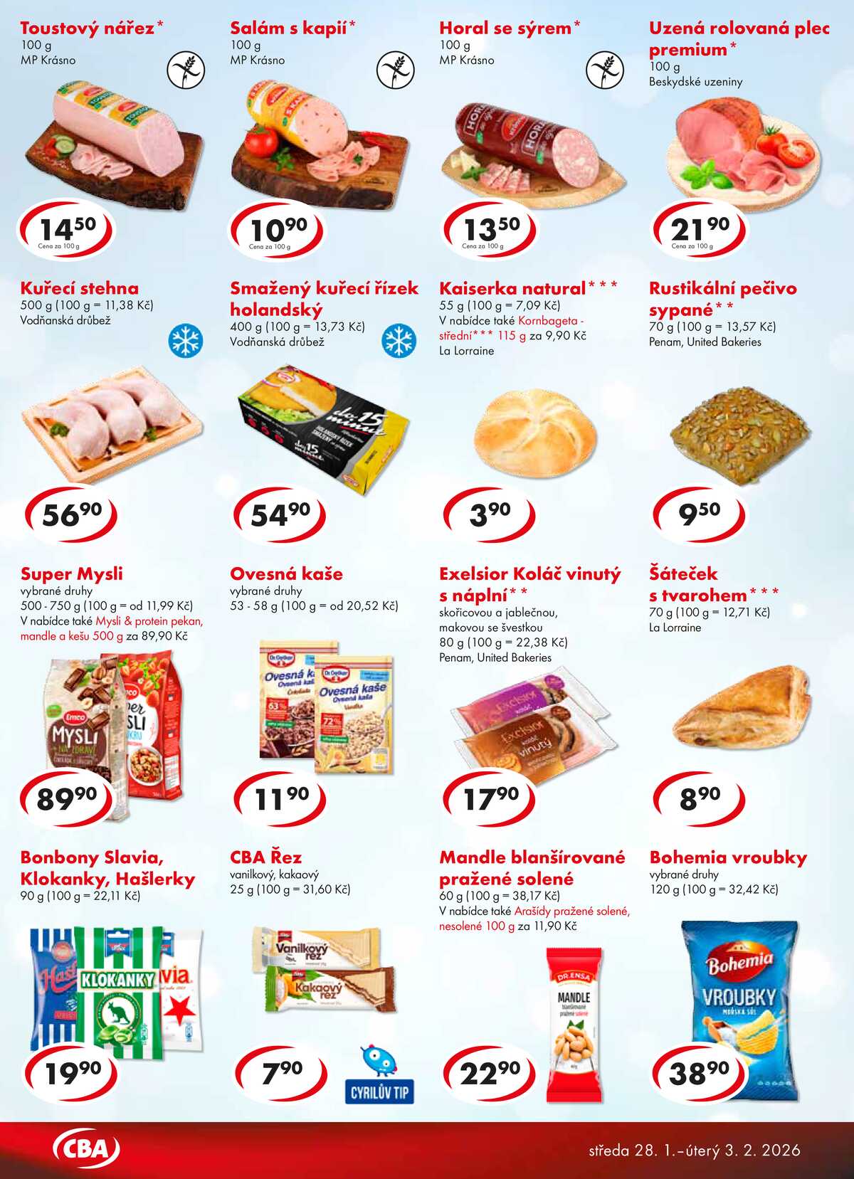 CBA Premium od 28.1. do 3.2.2026 strana 3