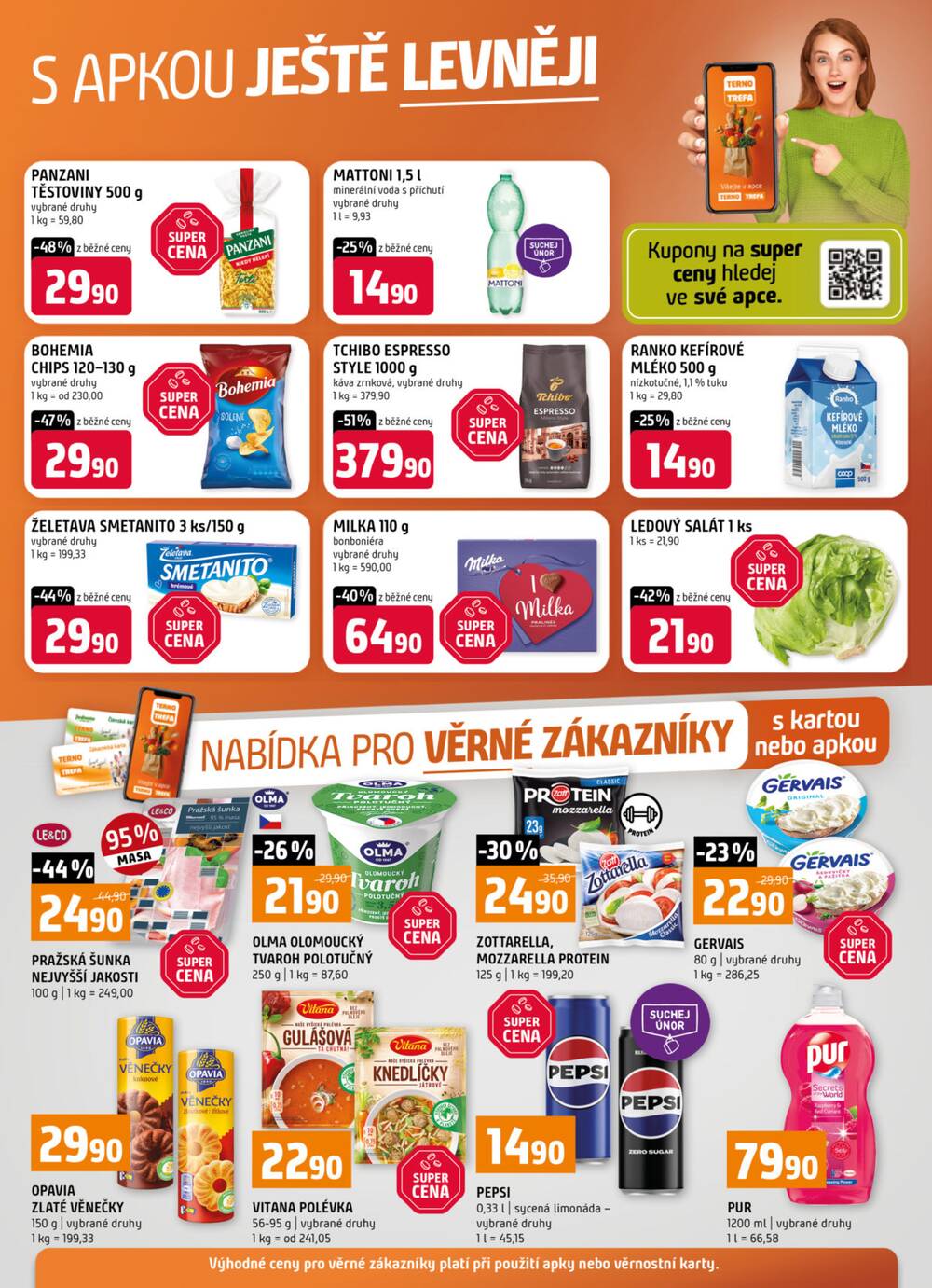 Terno České Budějovice, Třeboň, Trhové sviny, Bechyně, Týn nad Vltavou, Hradec Králové, Olomouc, Borovany od 4.2. do 10.2.2026