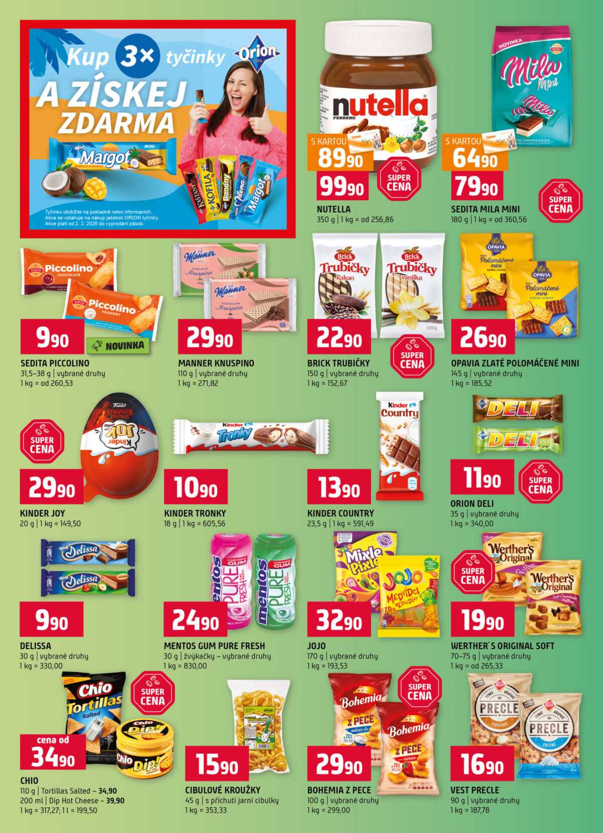 Terno Zlín, Prachatice, Strakonice, Blatná, Český Krumlov 4.2. - 10.2. strana 8