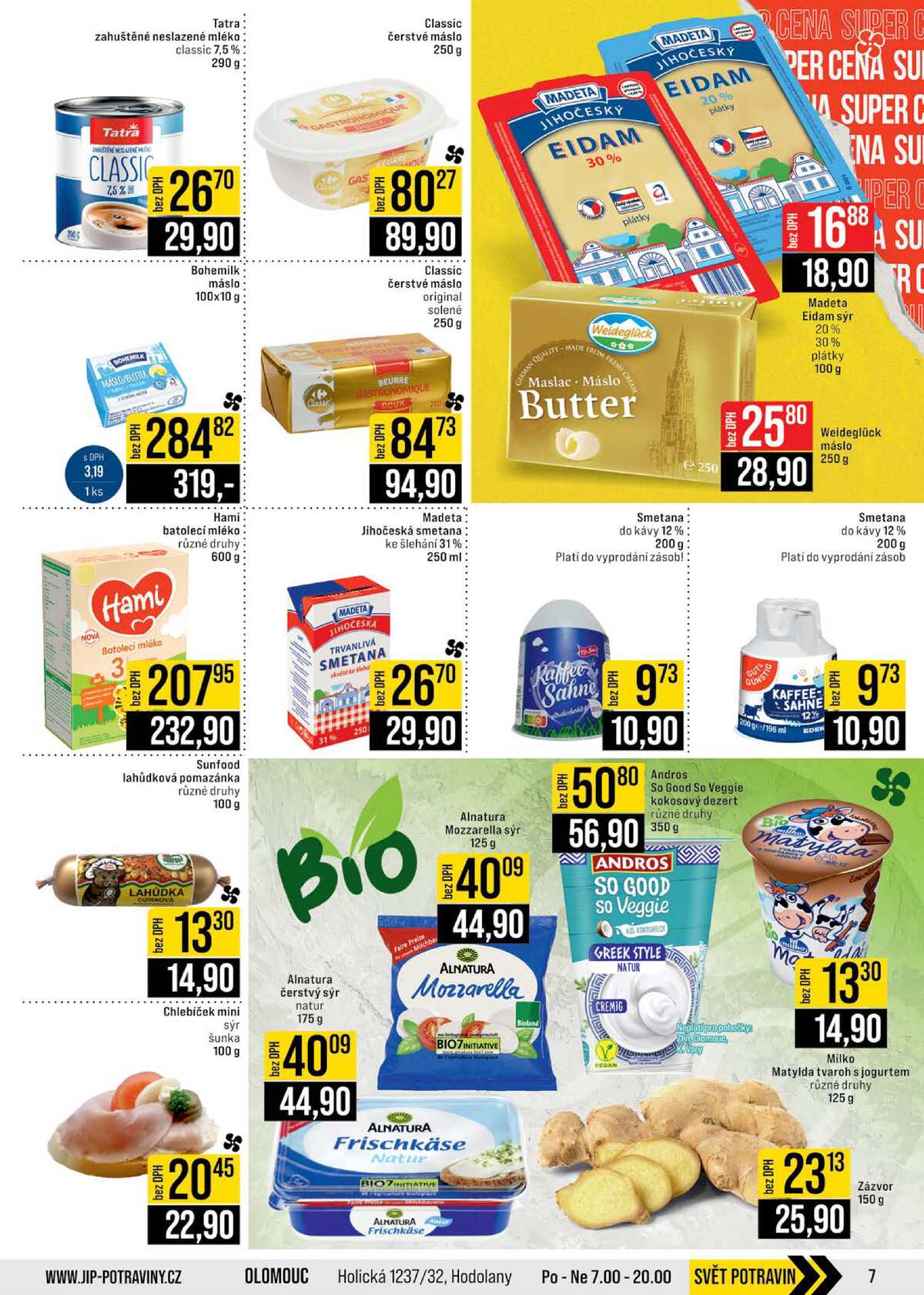 JIP Cash & Carry Brno, Praha, Ostrava, Jilemnice, Pardubice, Ostrava, Karlovy Vary, Olomouc a Zlín od 28.1. do 3.2.2026 strana 7
