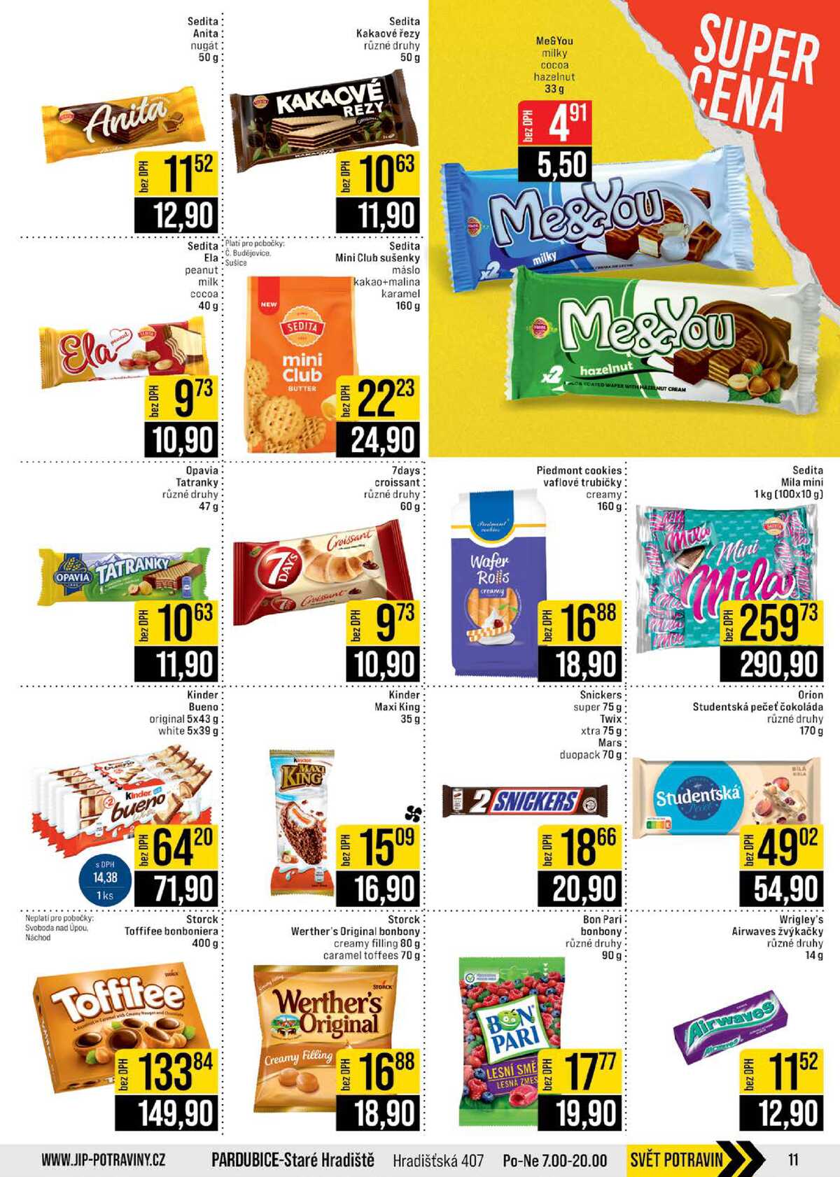 JIP Cash & Carry České Budějovice, Most, Náchod, Polička, Sušice a Svoboda nad Úpou od 28.1. do 3.2.2026 strana 11