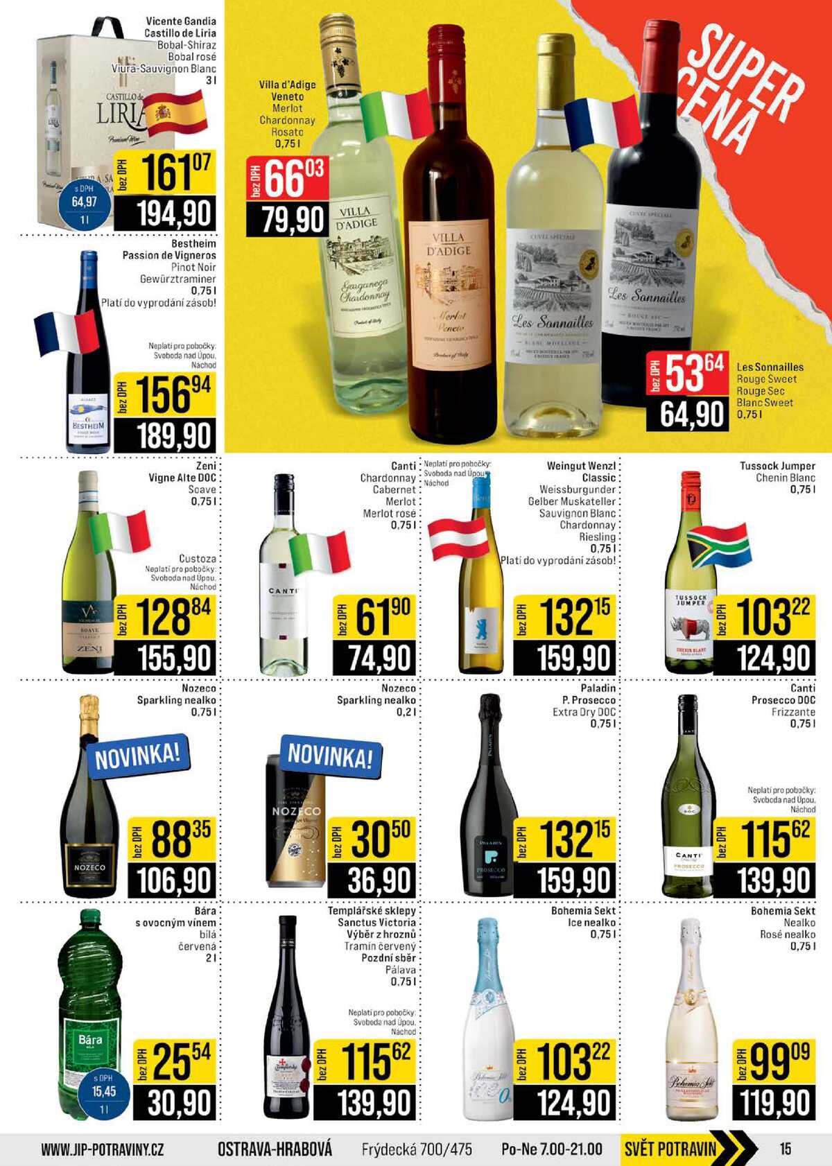 JIP Cash & Carry České Budějovice, Most, Náchod, Polička, Sušice a Svoboda nad Úpou od 28.1. do 3.2.2026 strana 15