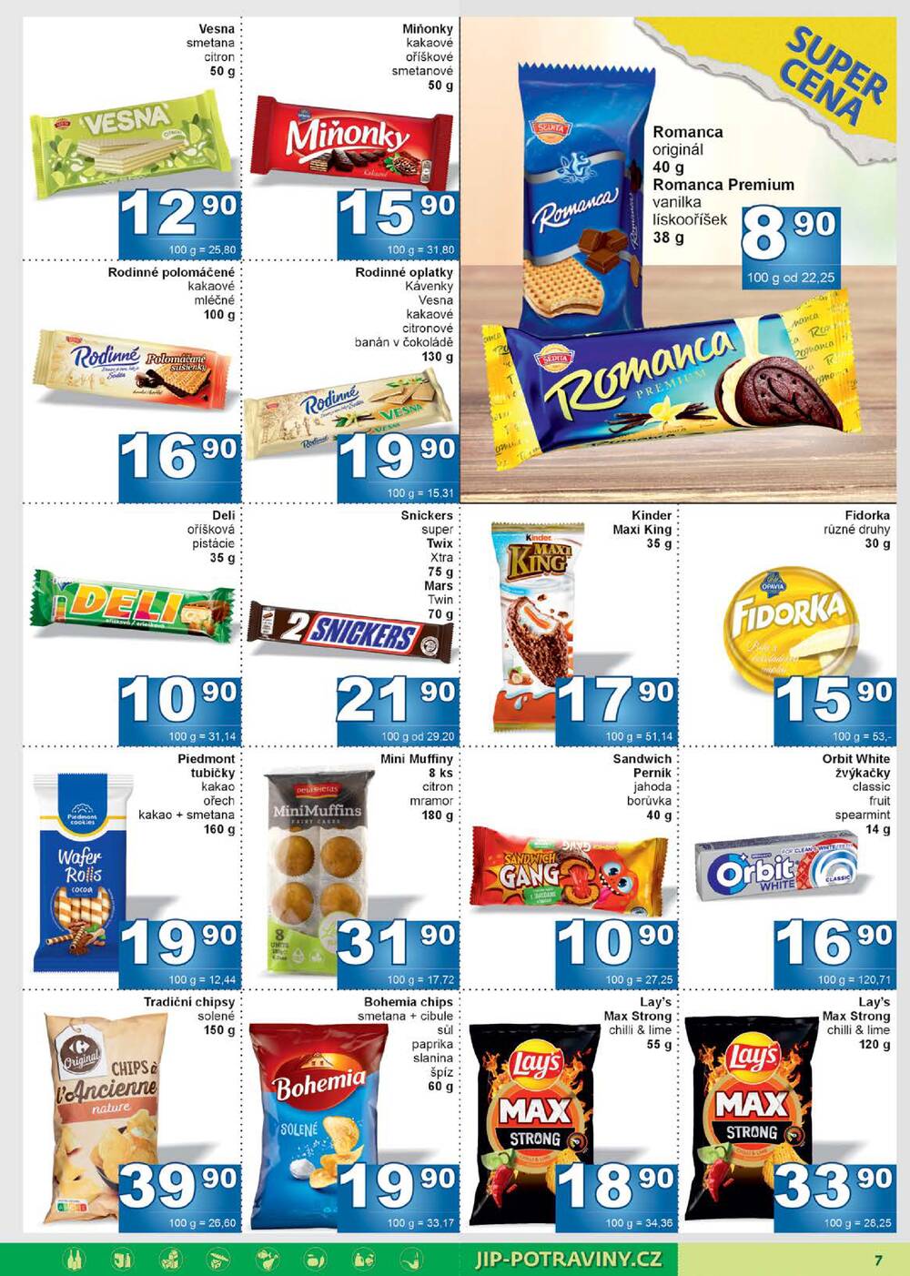 JIP Maloobchod od 28.1. do 8.2.2026