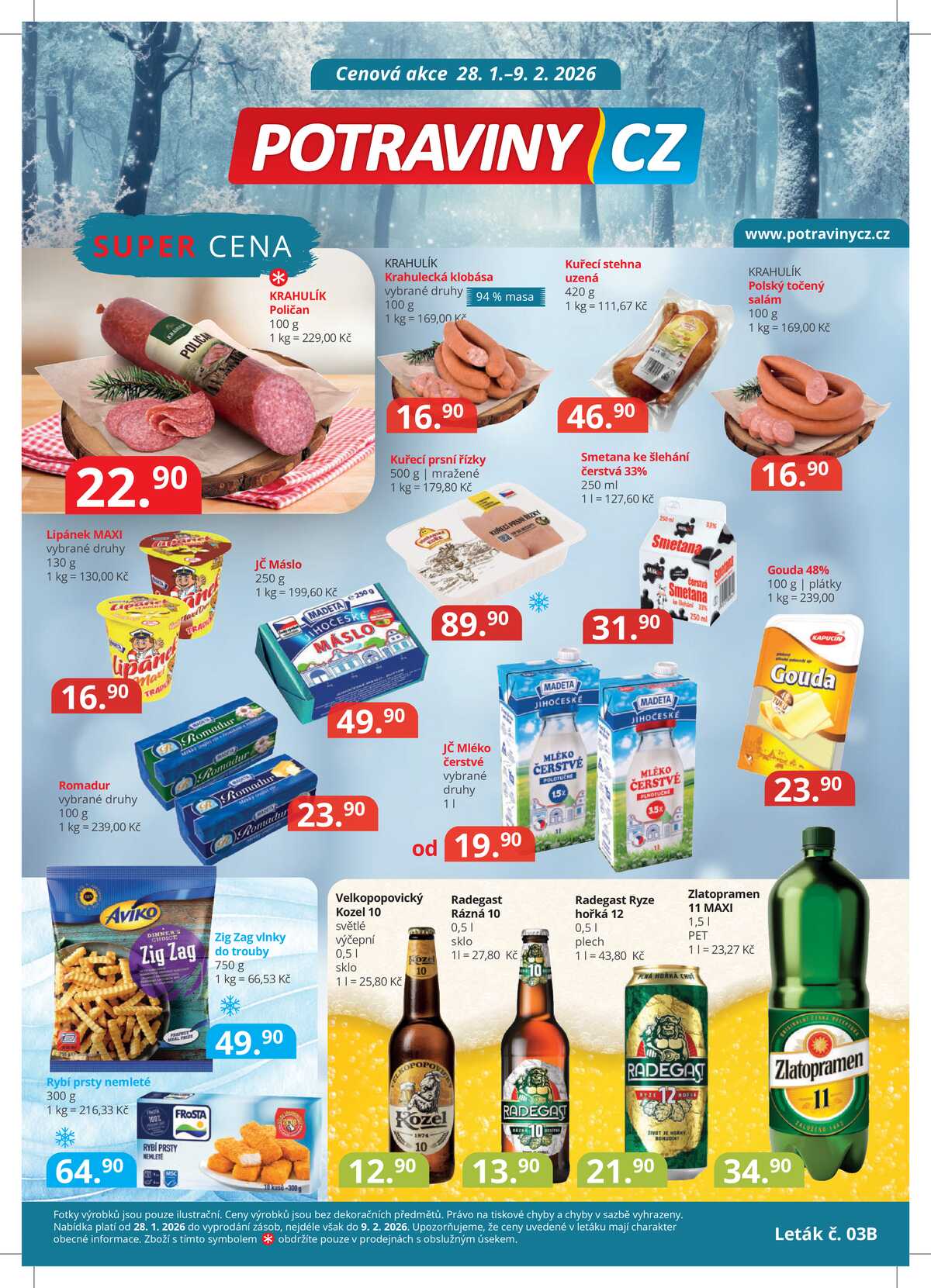 Potraviny CZ do 9.2. strana 1