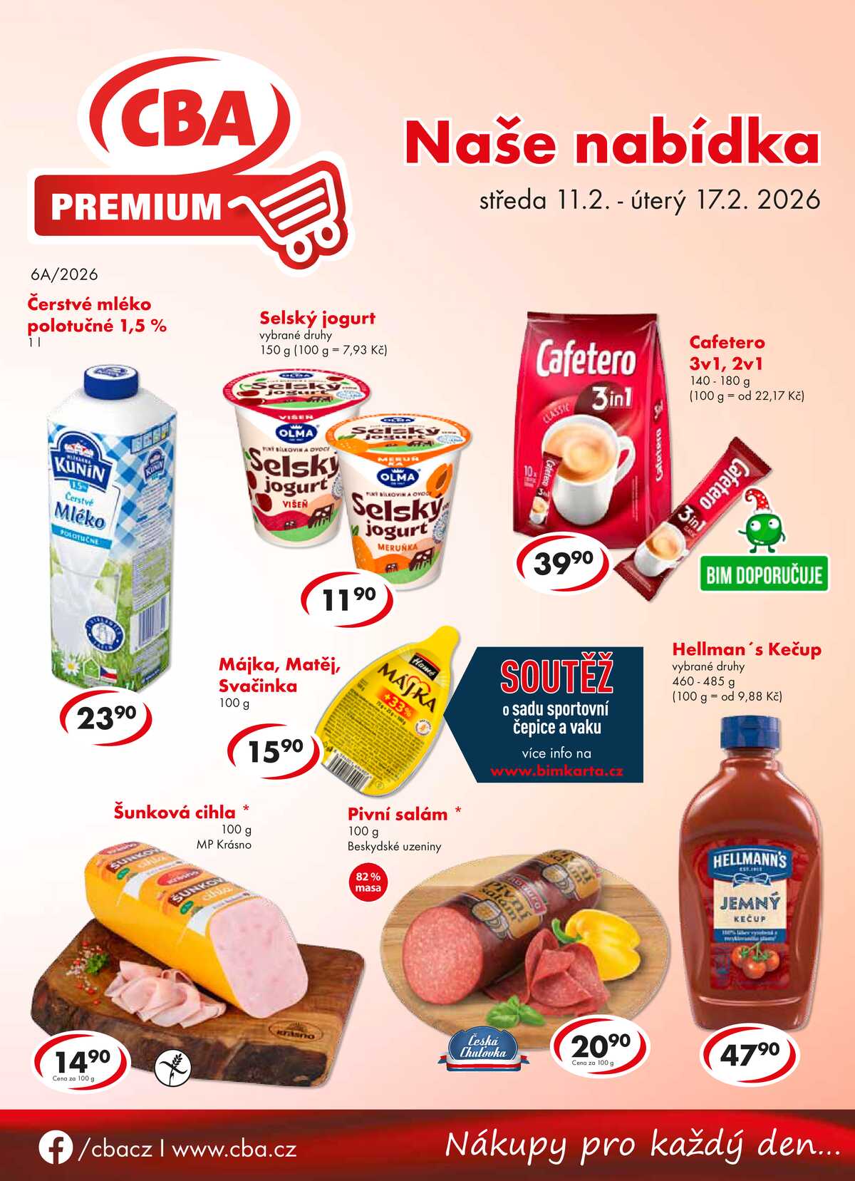 CBA Premium od 11.2. do 17.2.2026 strana 1