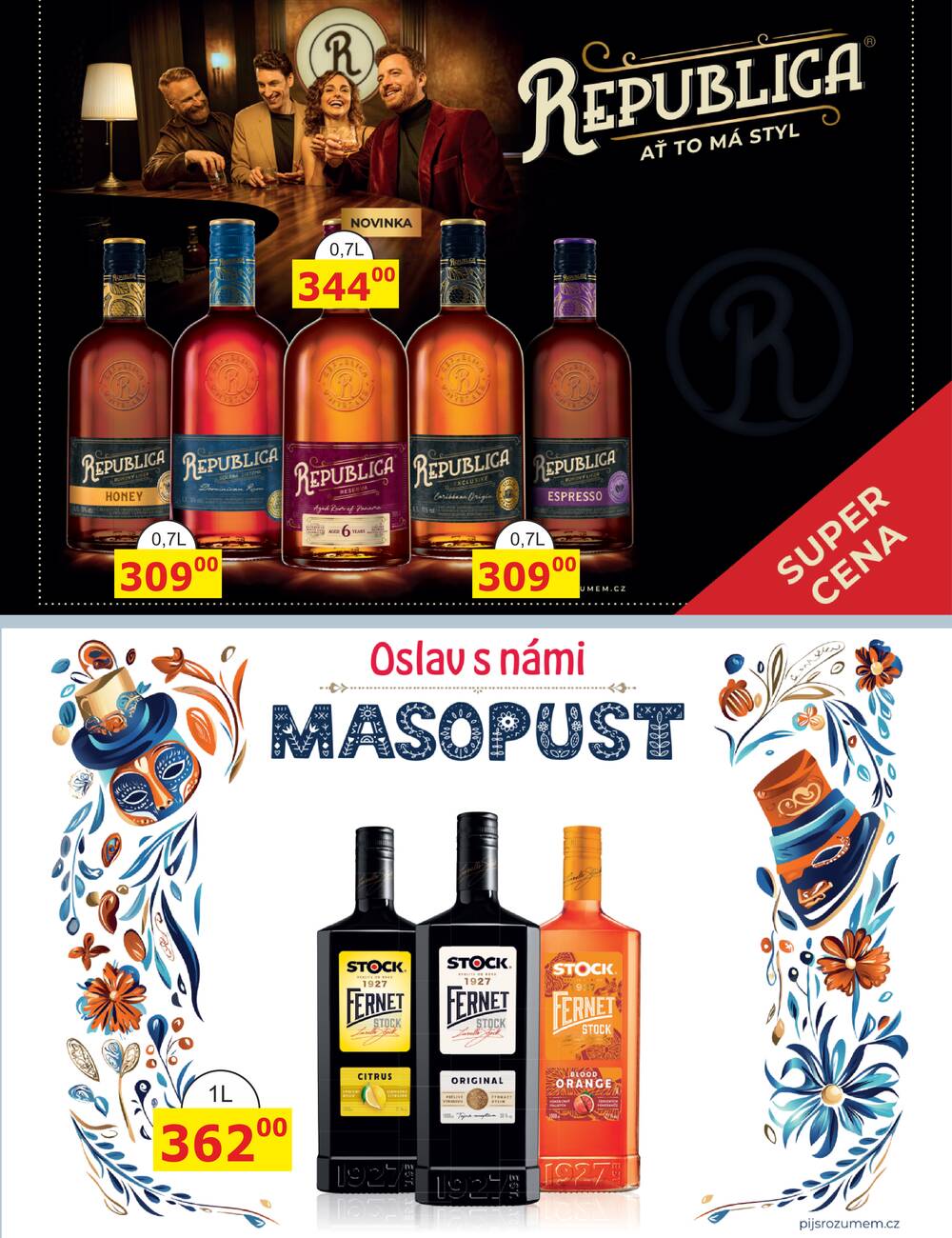 BENE Nápoje od 1.2. do 28.2.2026