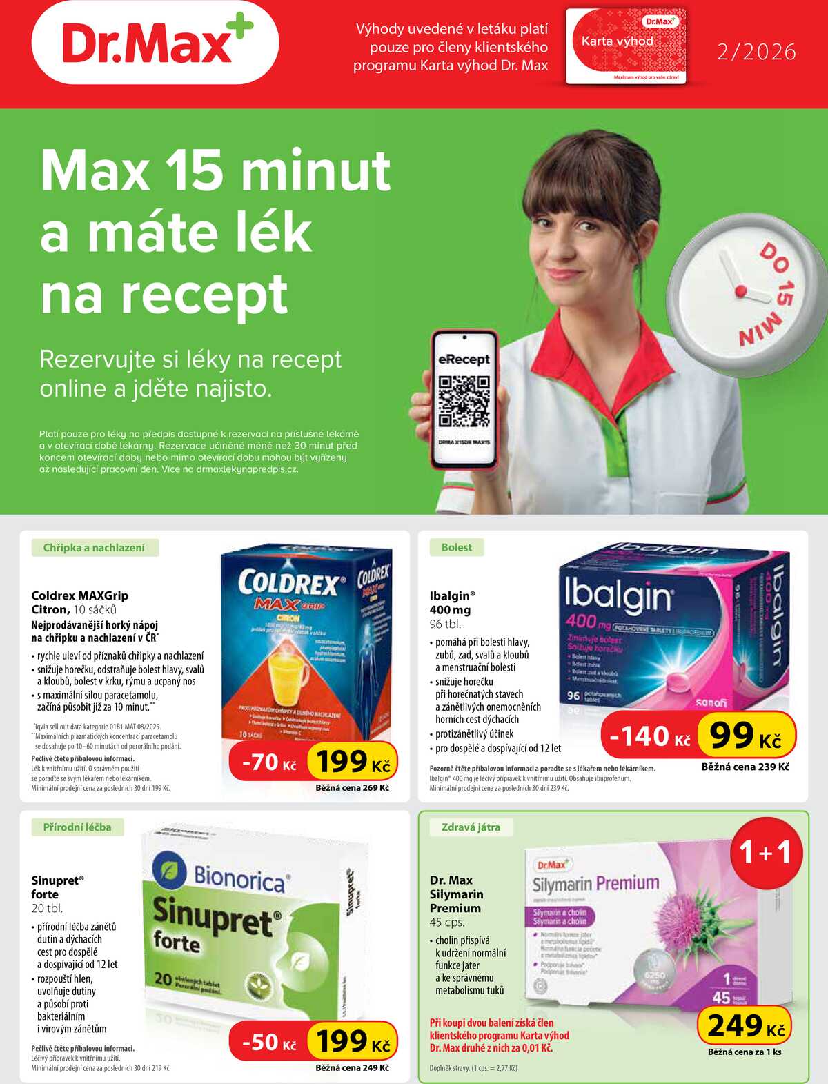 Dr.Max od 1.2. do 28.2.2026 strana 1