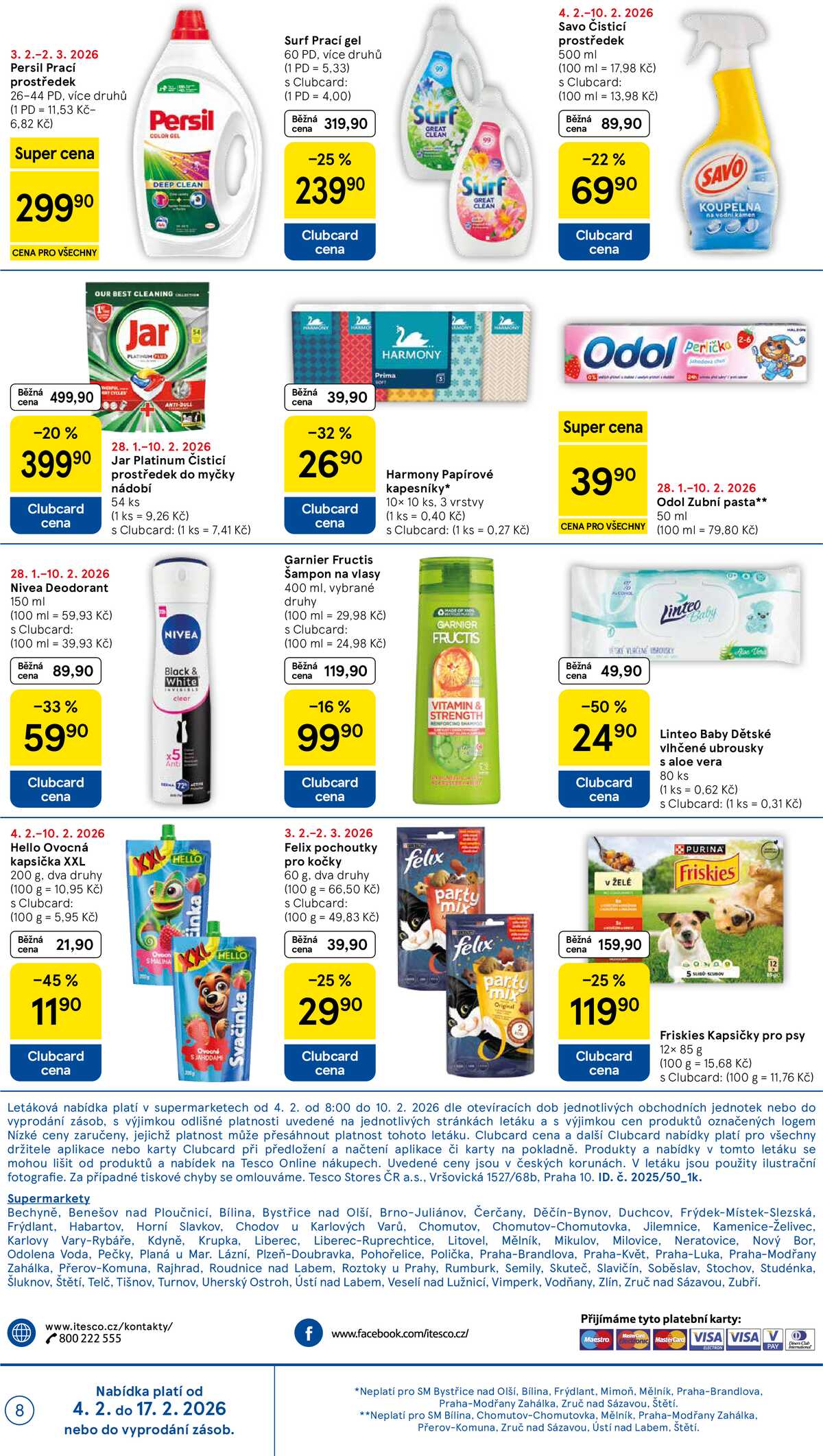 Tesco supermarkety od 4.2. do 10.2.2026 strana 8