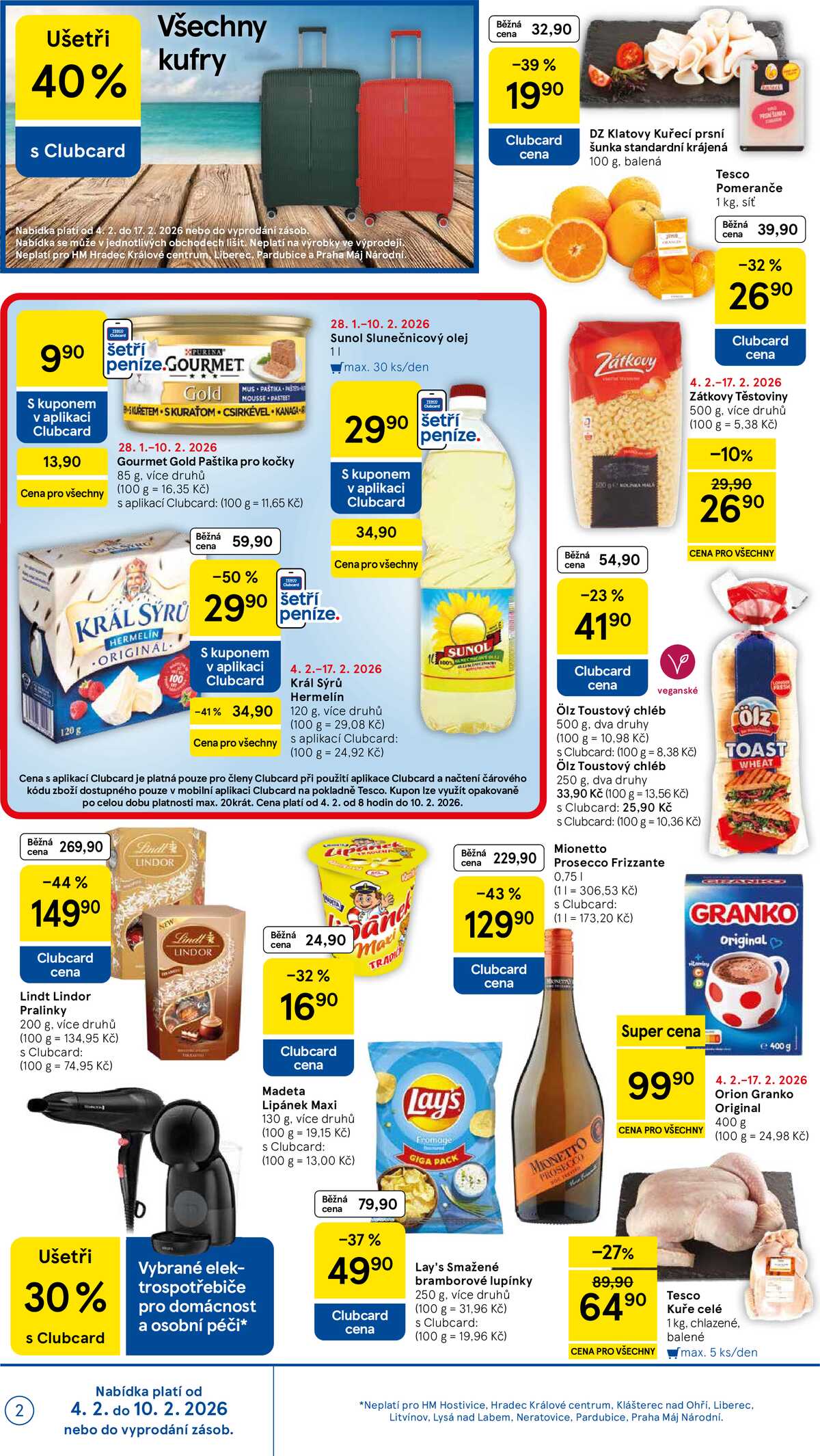 Tesco malé hypermarkety od 4.2. do 10.2.2026 strana 2