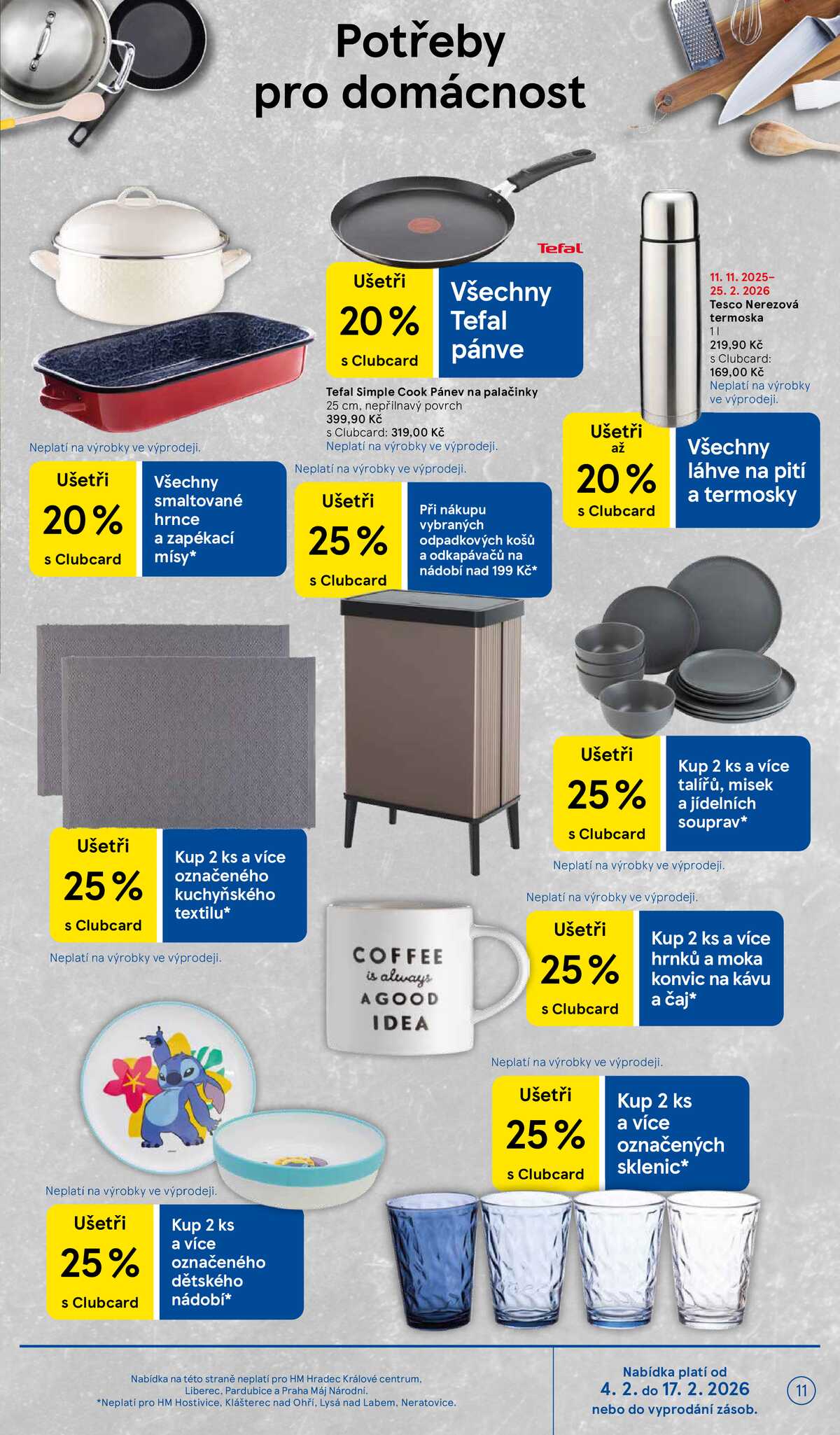 Tesco malé hypermarkety od 4.2. do 10.2.2026 strana 11
