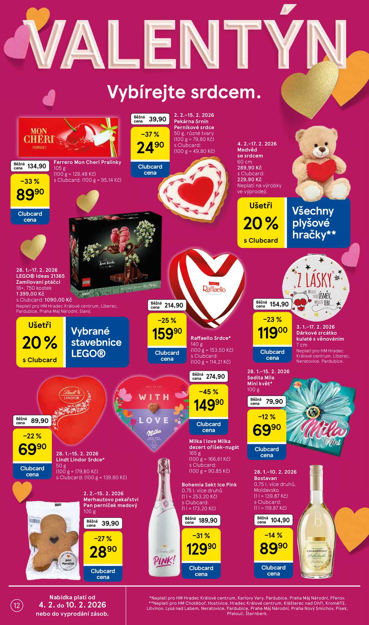 Tesco malé hypermarkety od 4.2. do 10.2.2026 strana 12