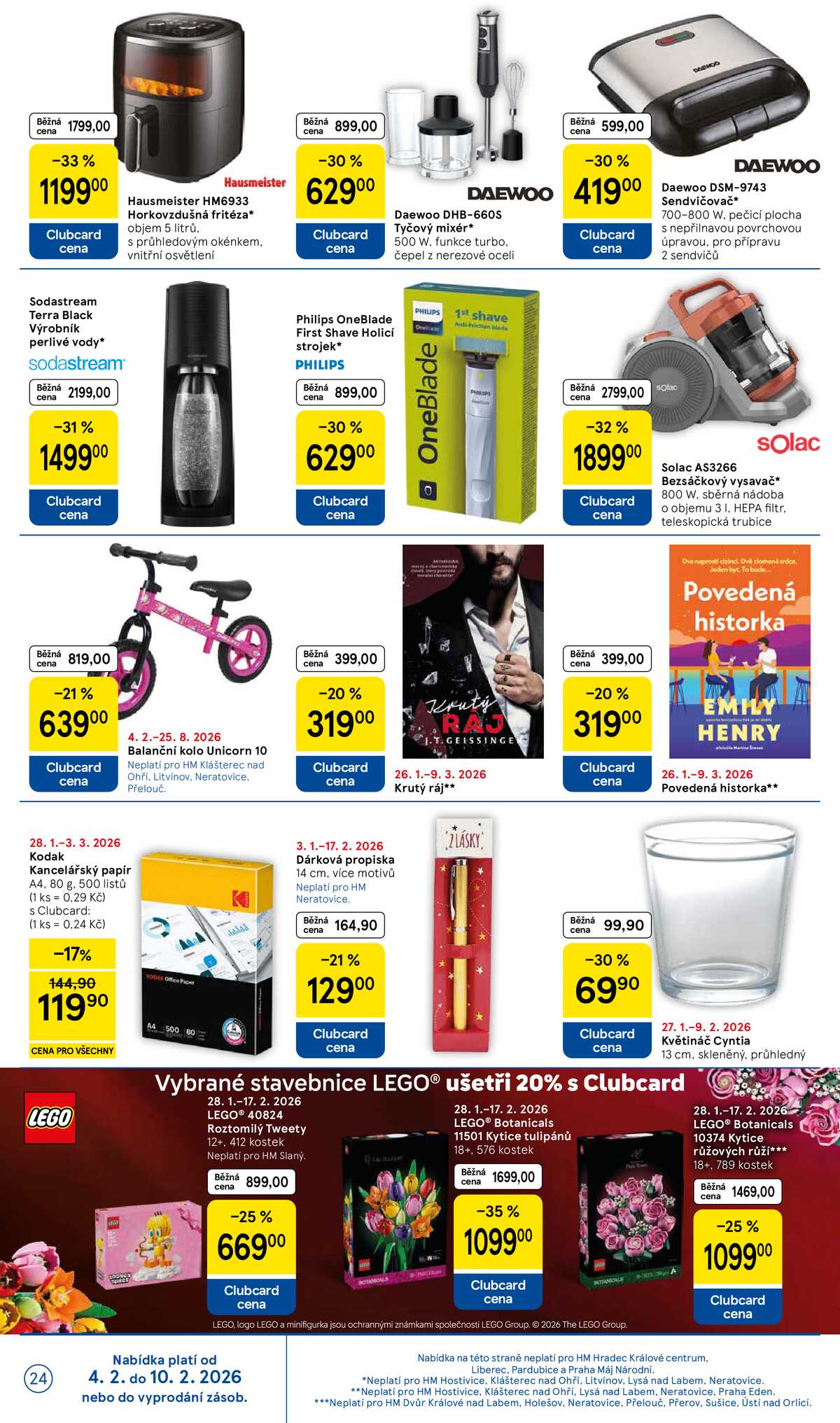 Tesco malé hypermarkety od 4.2. do 10.2.2026 strana 24