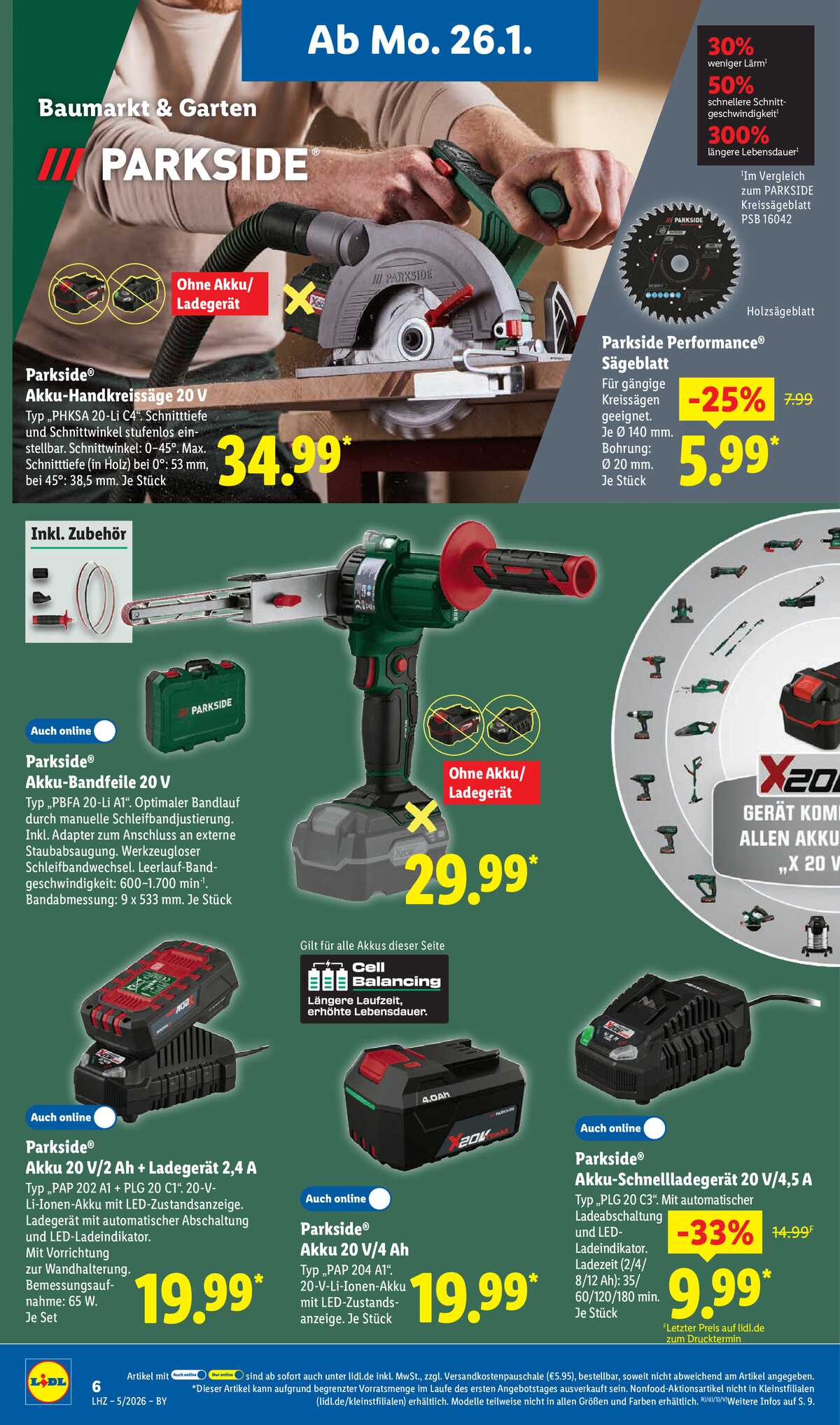 Leták Lidl Německo 26.1.-31.1.2026 strana 24