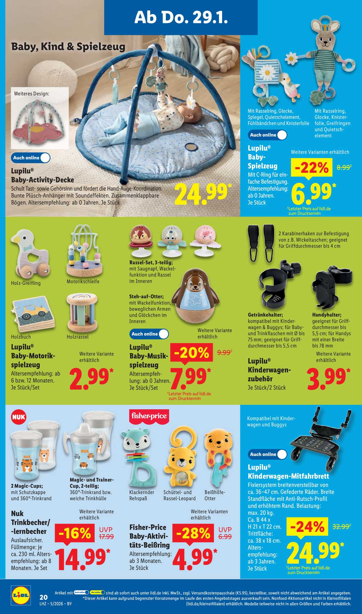 Leták Lidl Německo 26.1.-31.1.2026 strana 40