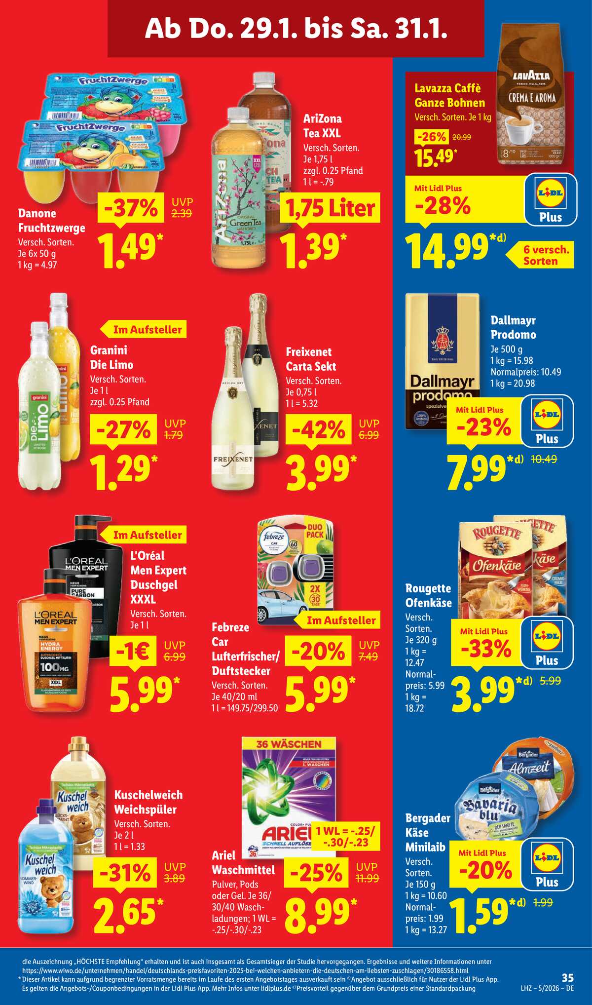 Leták Lidl Německo 26.1.-31.1.2026 strana 59