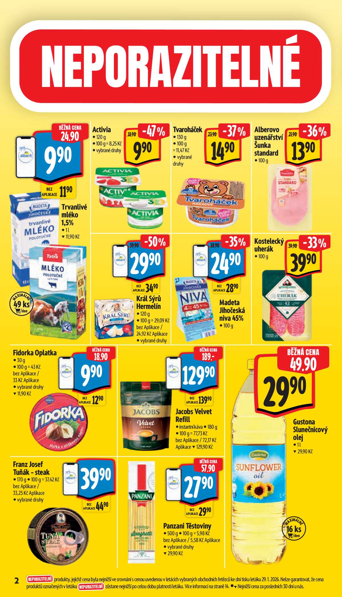 Albert Supermarket od 4.2. do 10.2.2026 strana 2