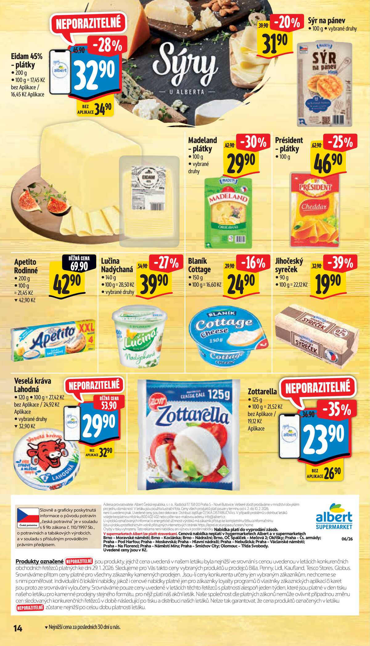 Albert Supermarket od 4.2. do 10.2.2026 strana 16