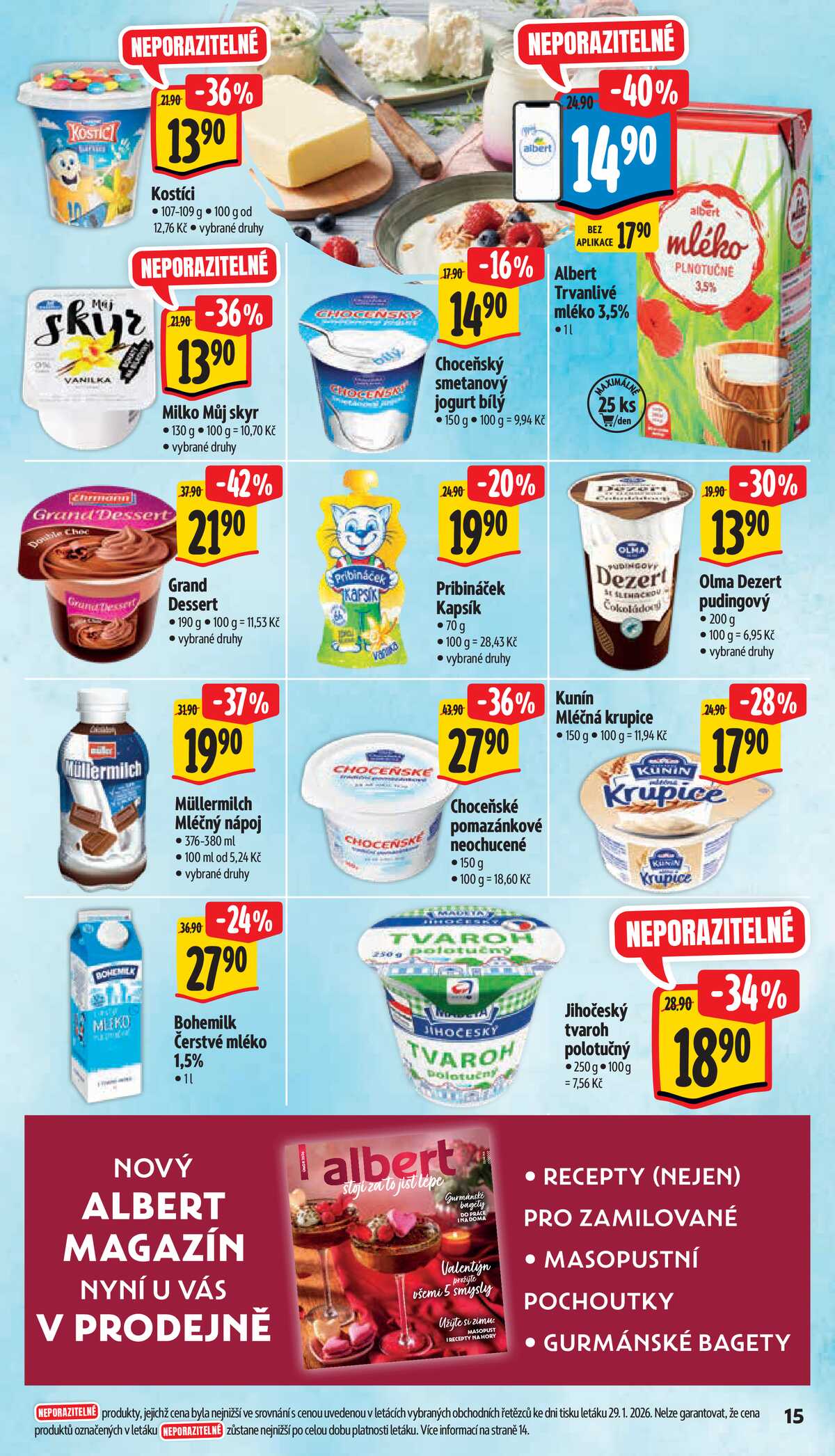 Albert Supermarket od 4.2. do 10.2.2026 strana 17