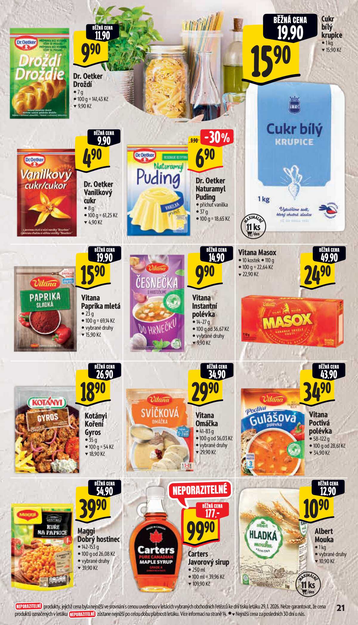 Albert Supermarket od 4.2. do 10.2.2026 strana 23