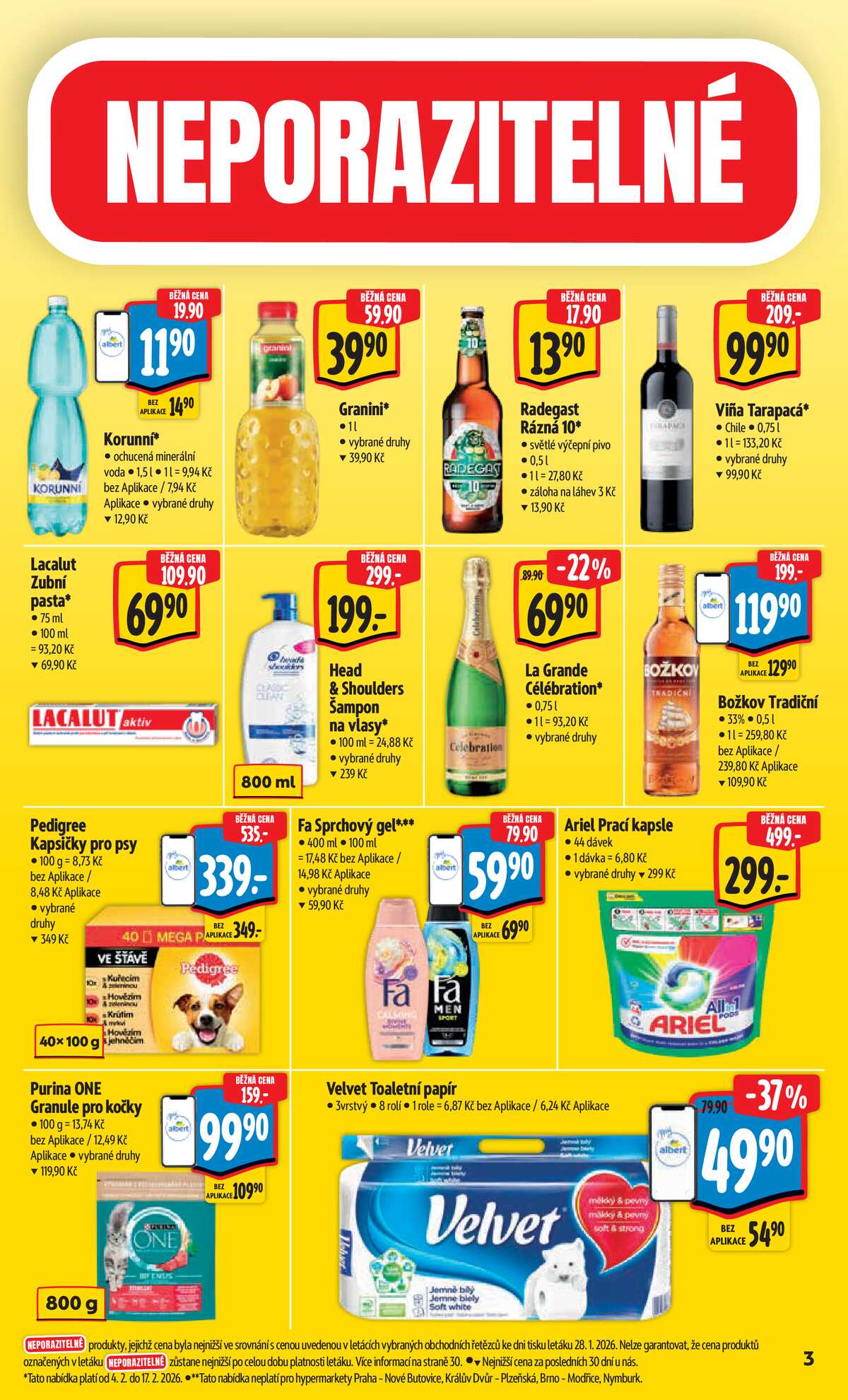 Albert  Hypermarket od 4.2. do 10.2.2026 strana 3