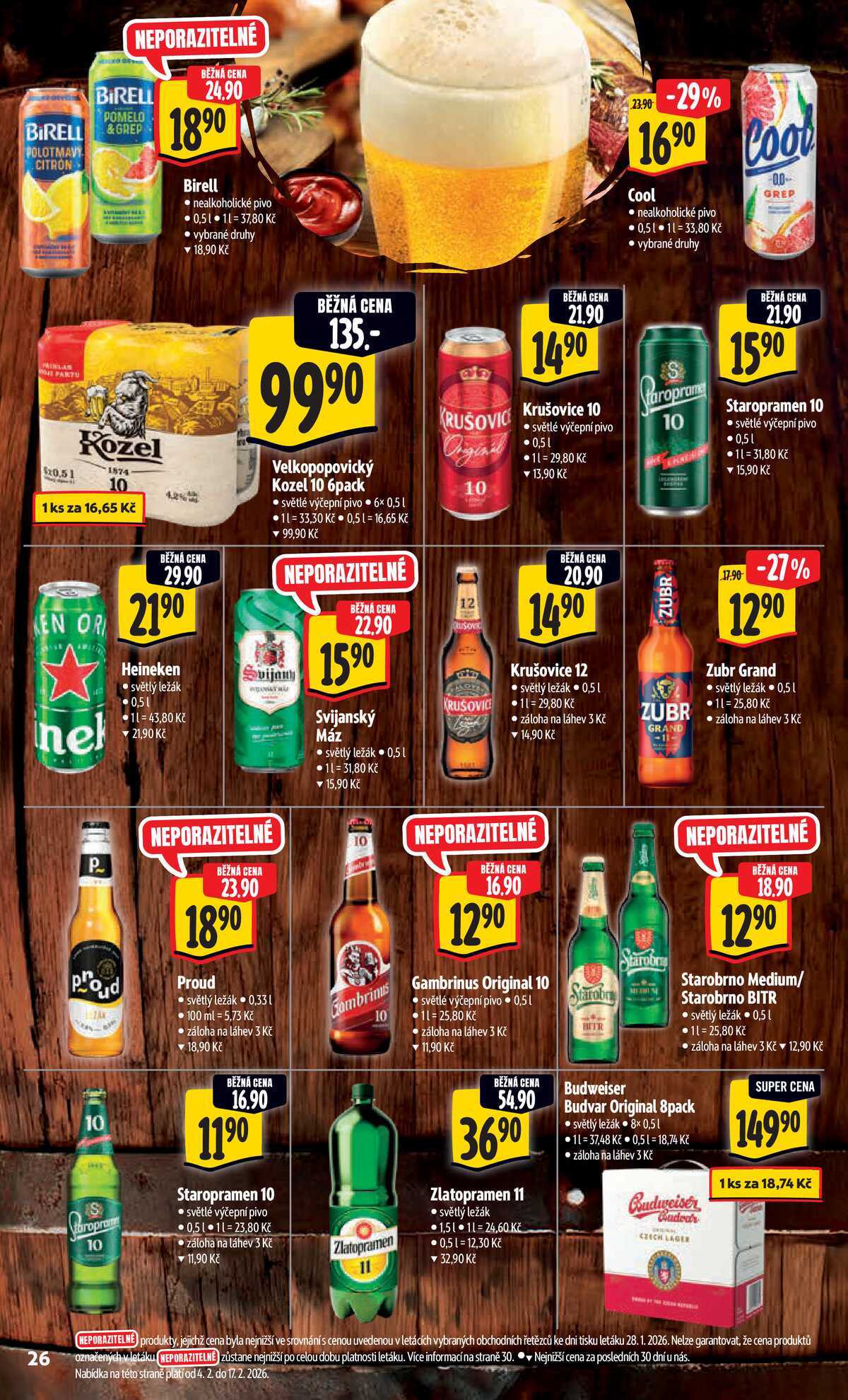 Albert  Hypermarket od 4.2. do 10.2.2026 strana 28