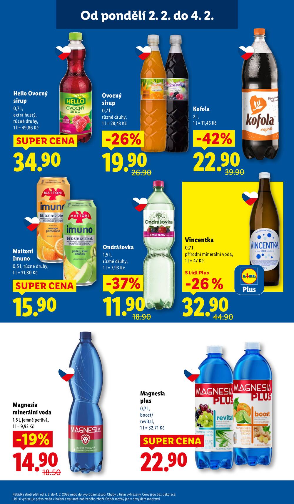 Lidl od 2.2. do 4.2.2026