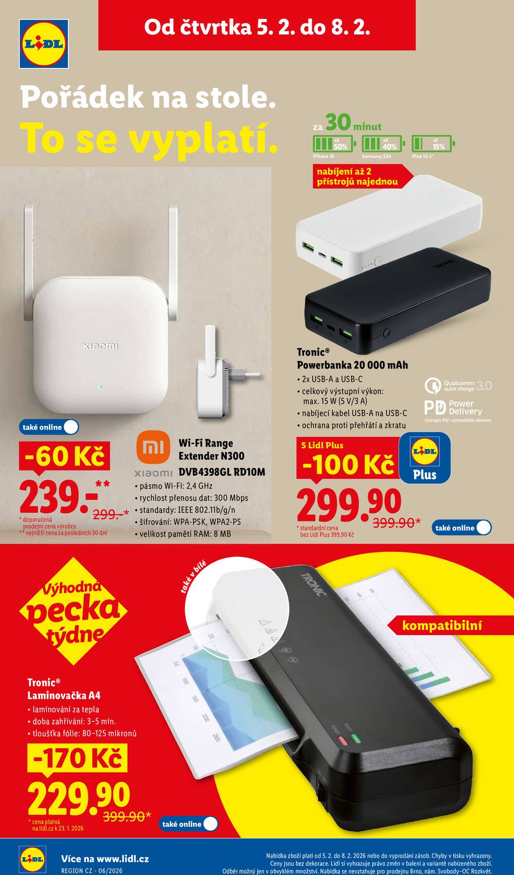 Leták Lidl - Lidl Čtvrtek od 5.2. do 8.2.2026 - strana 32 Leták Lidl - Lidl Čtvrtek od 5.2. do 8.2.2026 - strana 32