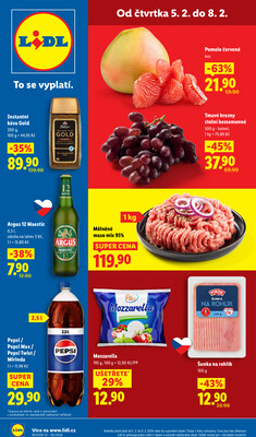Lidl Čtvrtek od 5.2. do 8.2.2026