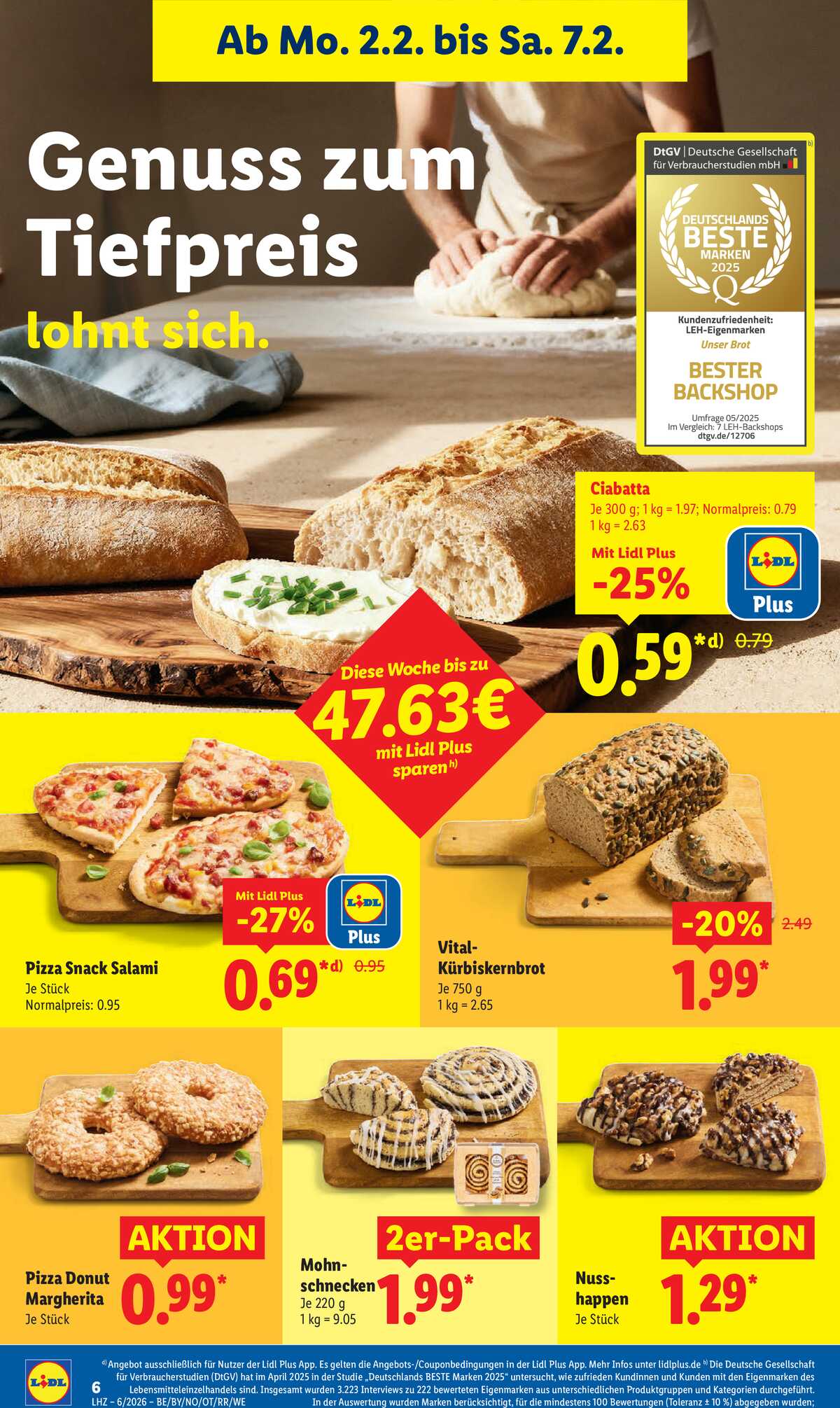 Leták Lidl Německo 2.2.-7.2.2026 strana 10