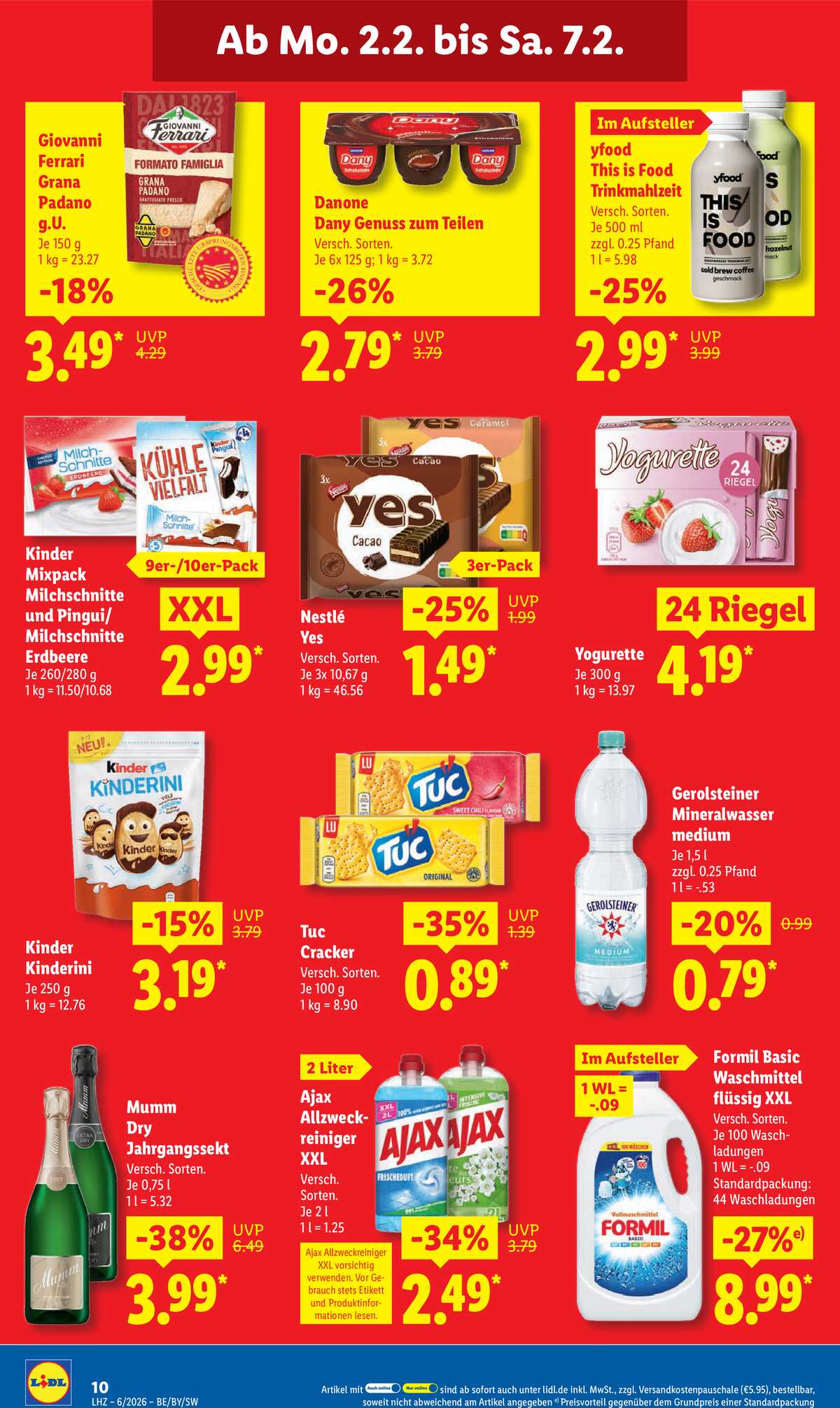 Leták Lidl Německo 2.2.-7.2.2026 strana 14
