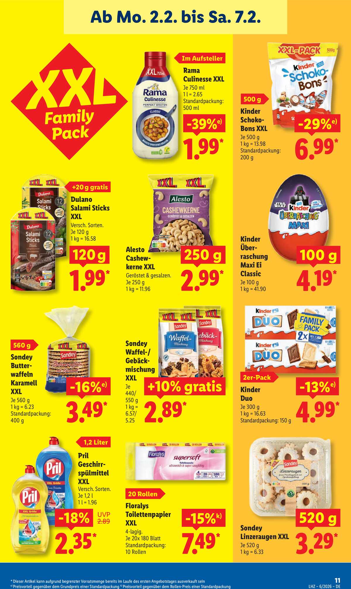 Leták Lidl Německo 2.2.-7.2.2026 strana 15