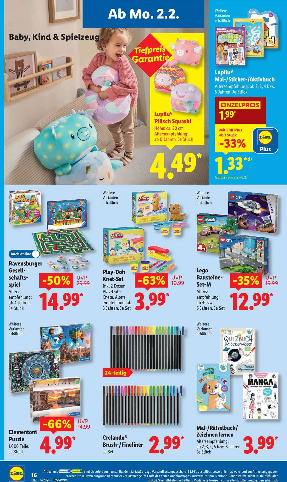 Leták Lidl Německo 2.2.-7.2.2026 strana 22