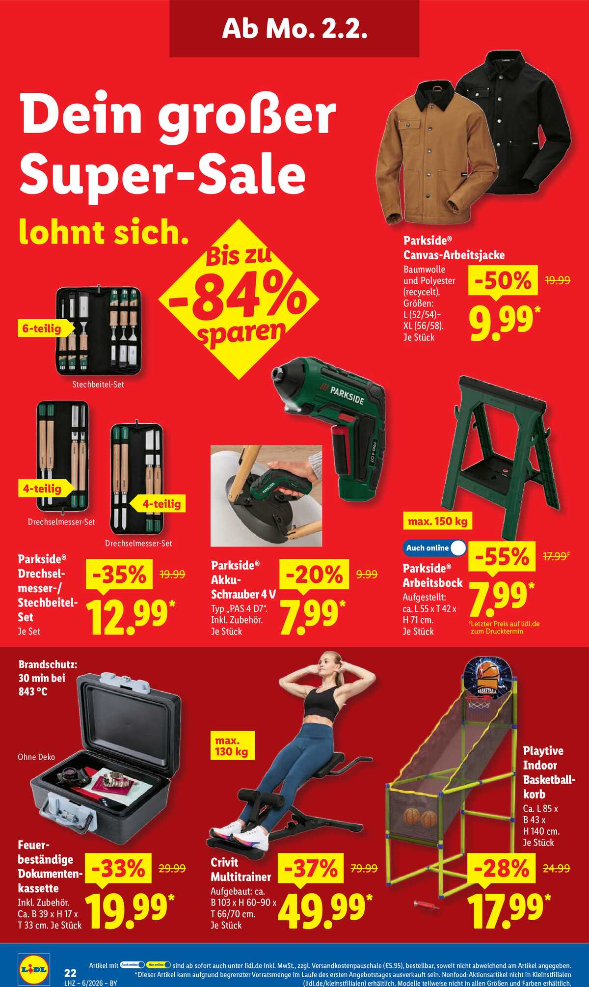 Leták Lidl Německo 2.2.-7.2.2026 strana 32