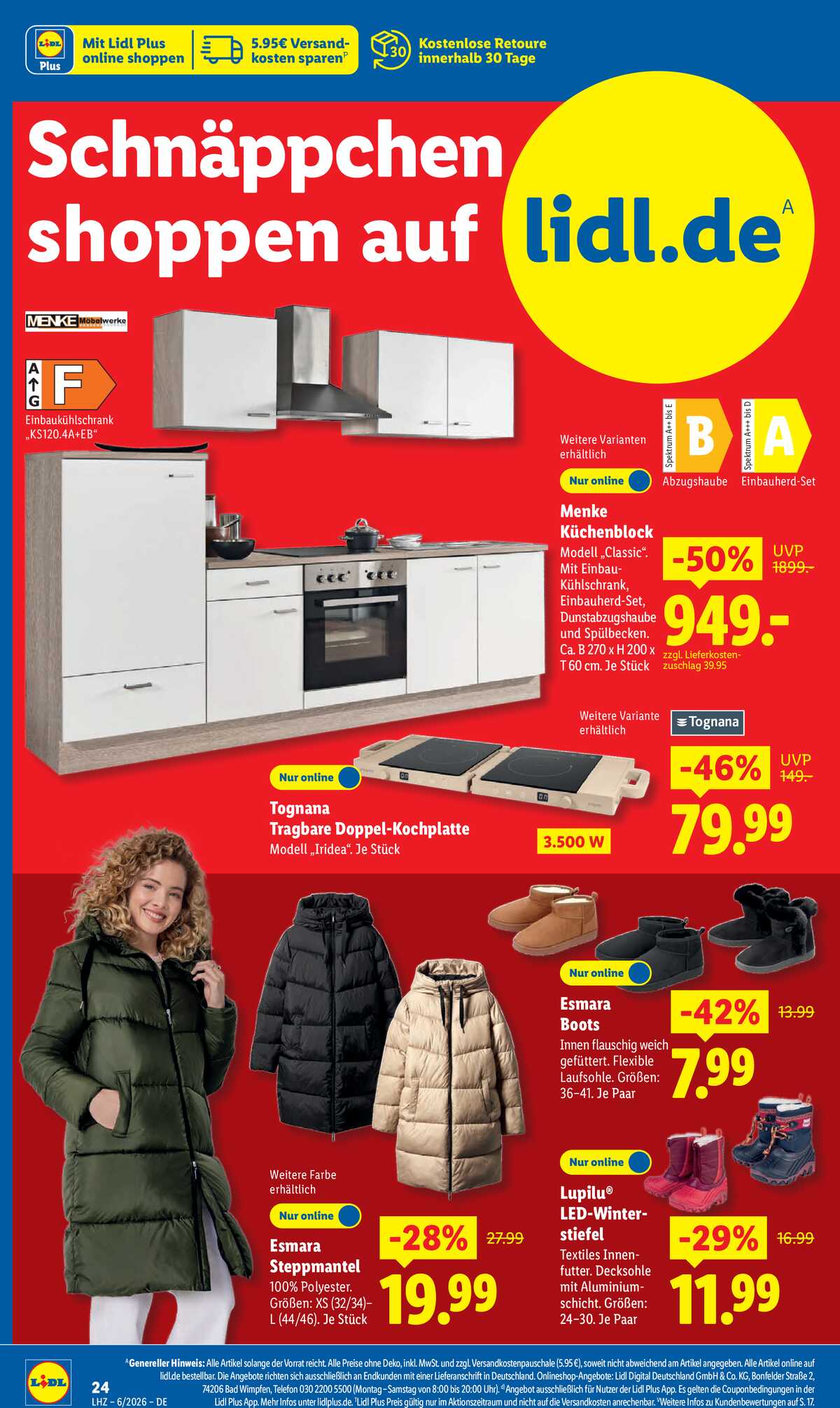 Leták Lidl Německo 2.2.-7.2.2026 strana 34
