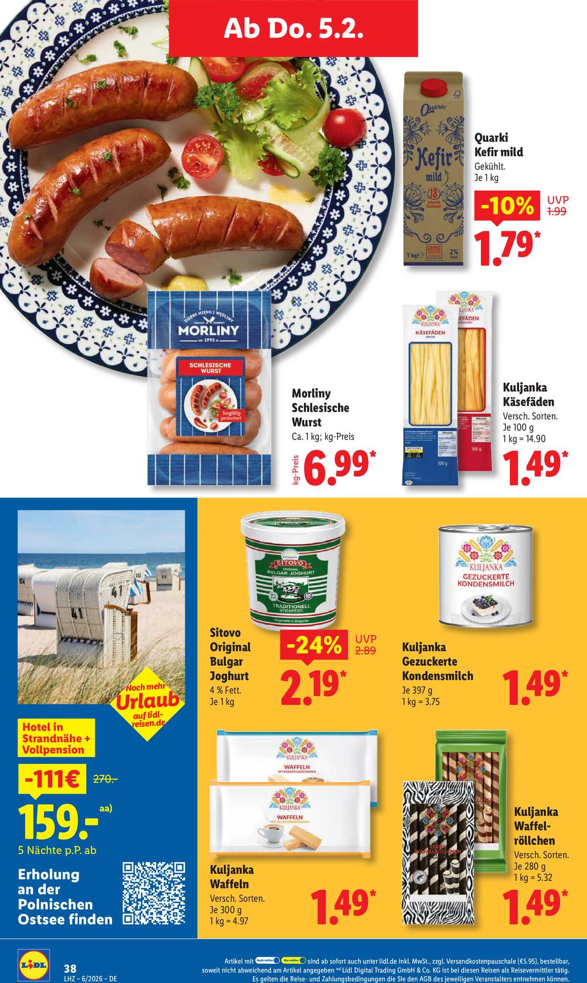 Leták Lidl Německo 2.2.-7.2.2026 strana 52
