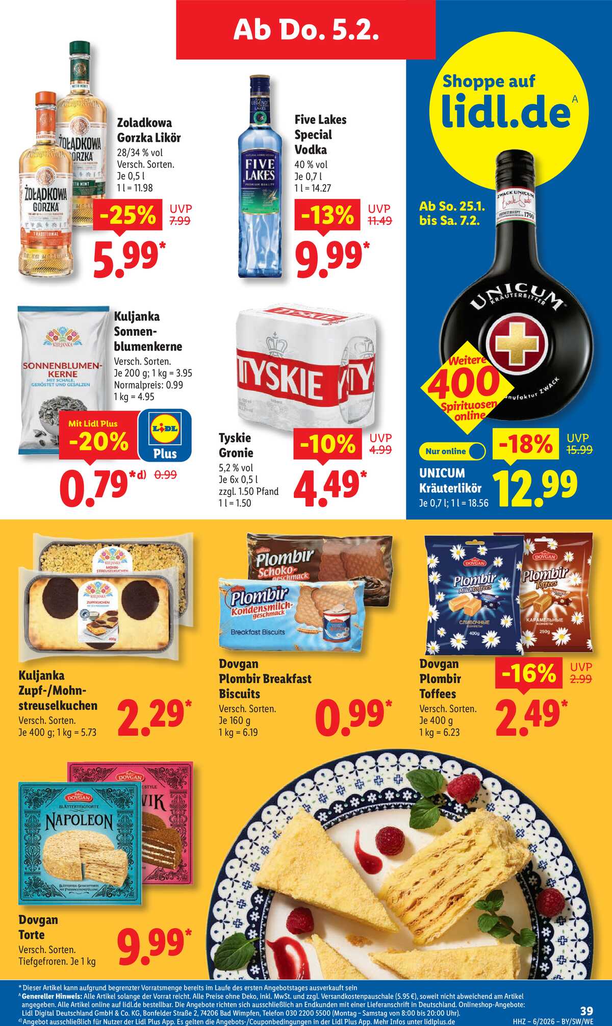Leták Lidl Německo 2.2.-7.2.2026 strana 53