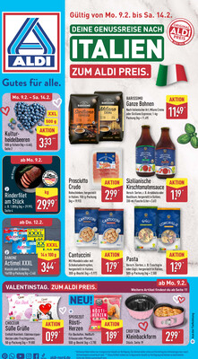 Leták ALDI Německo 9.2.-15.2.2026