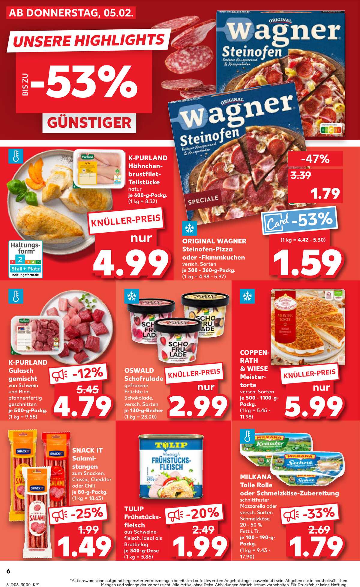 Leták Kaufland Německo 5.2.-11.2.2026 strana 6