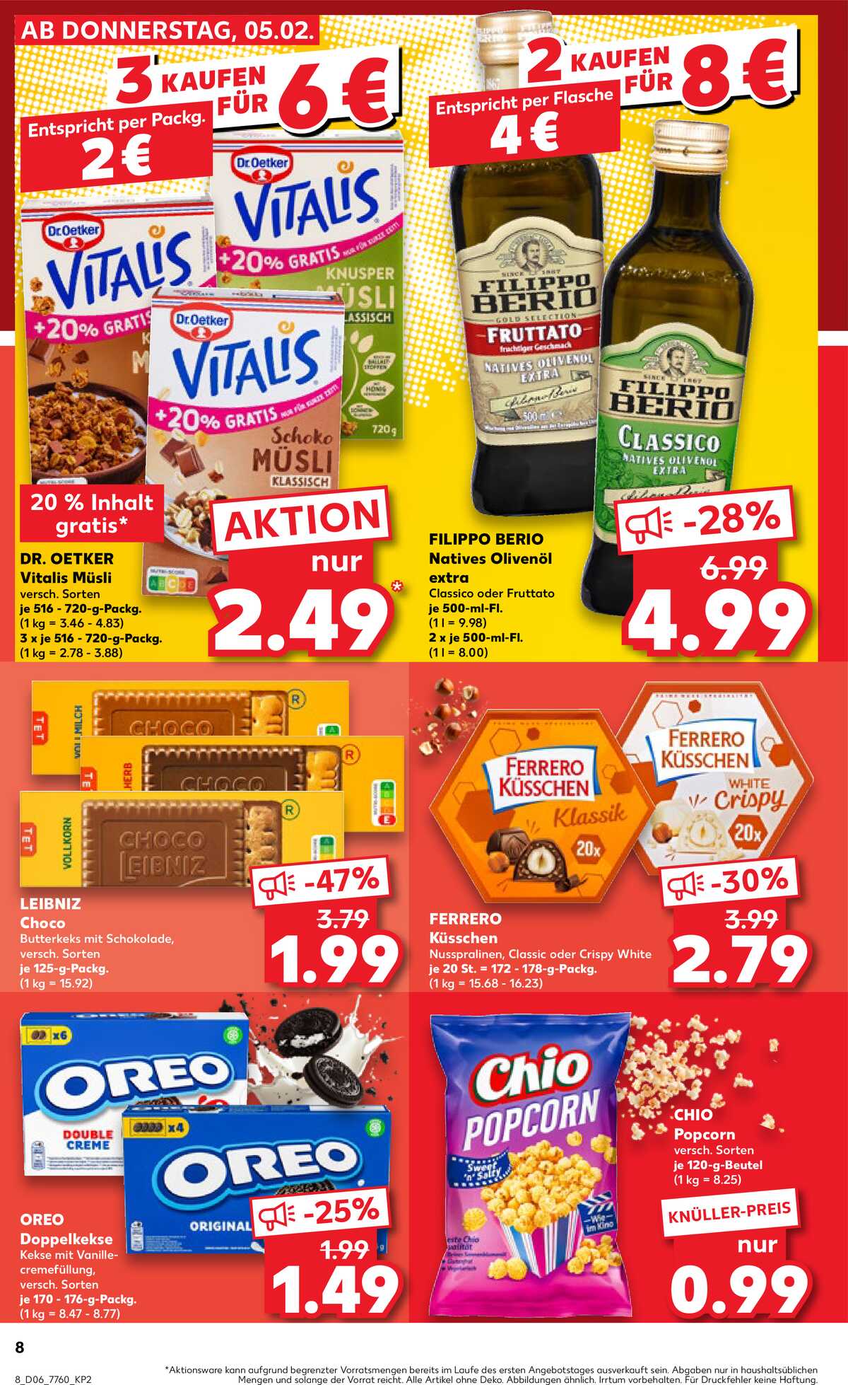 Leták Kaufland Německo 5.2.-11.2.2026 strana 8